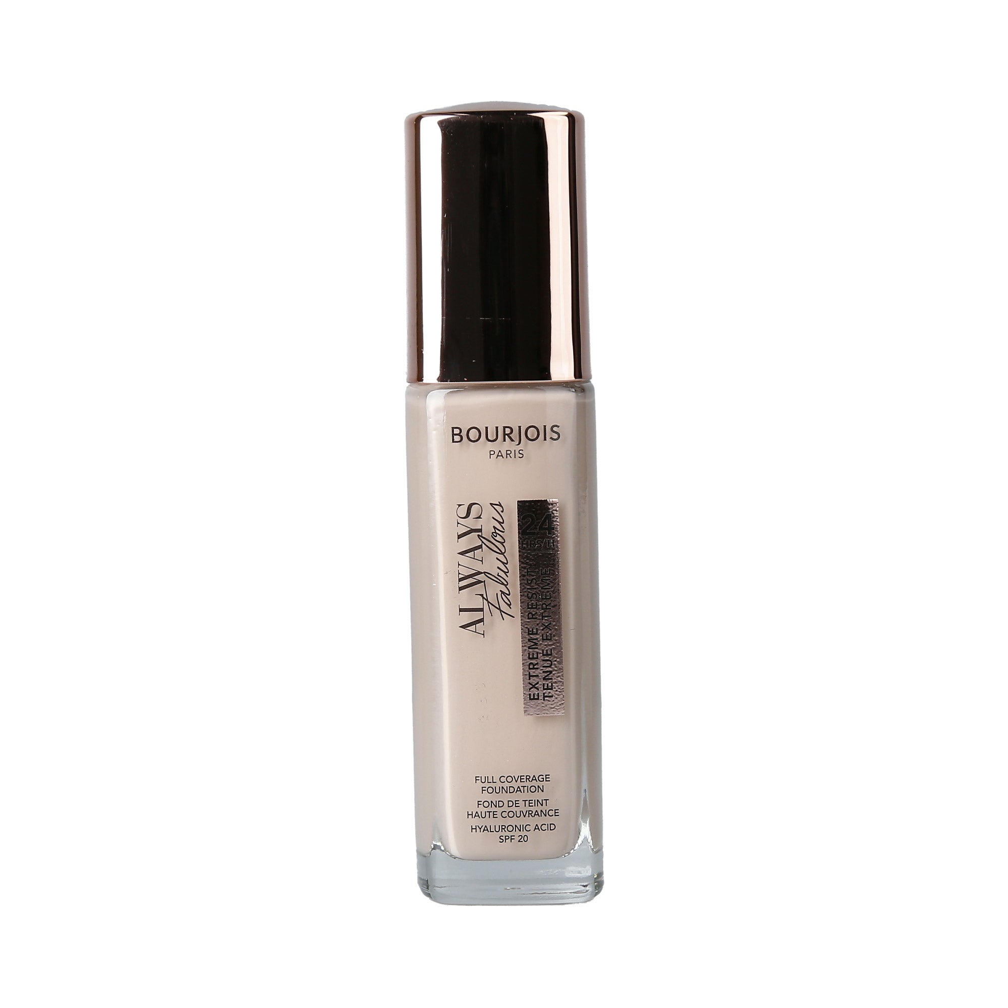 BOURJOIS ALWAYS FABULOUS Fondotinta FPS20 100 Rose Ivory 30ml