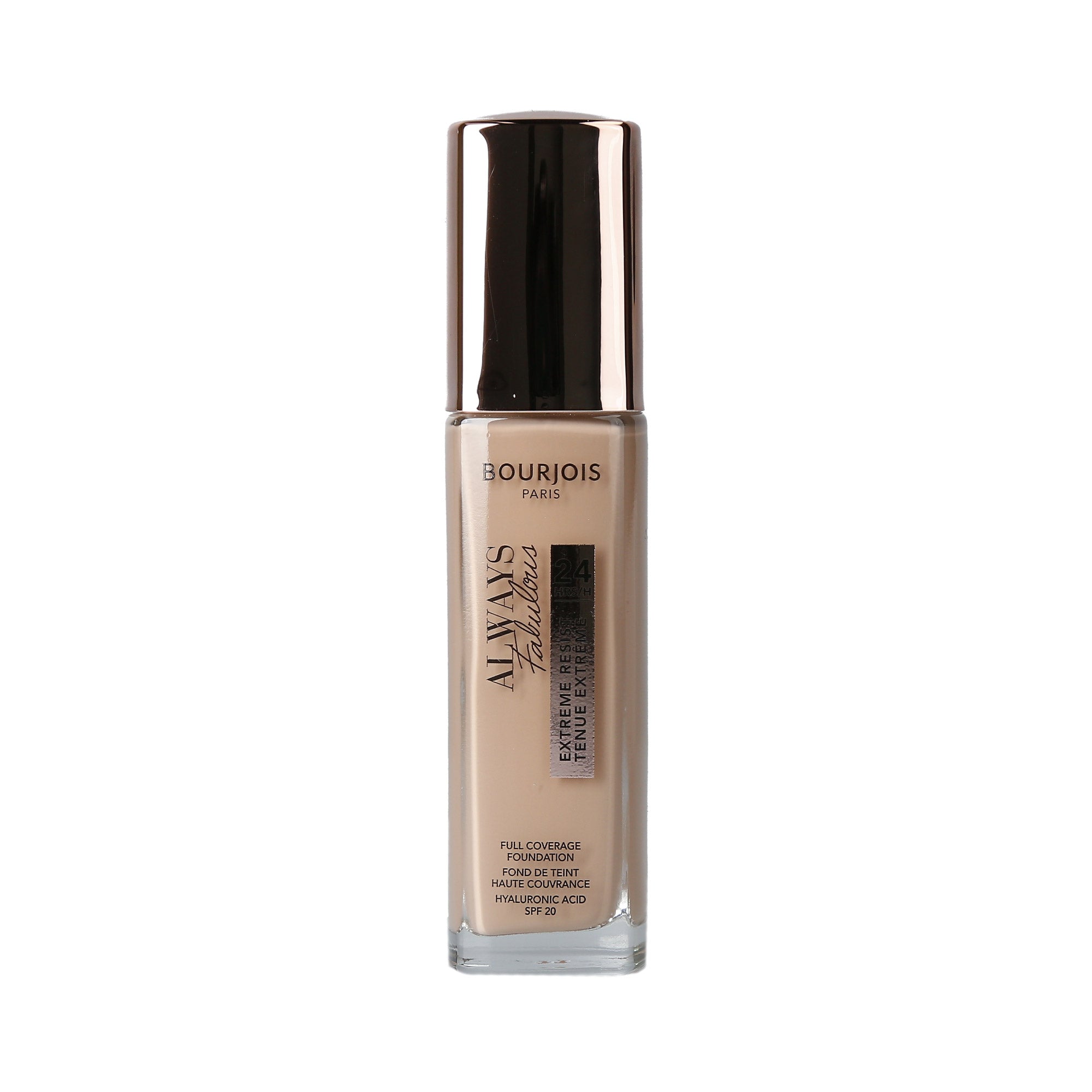 BOURJOIS ALWAYS FABULOUS Full Coverage Foundation SPF20 400 Beige Rose 30ml