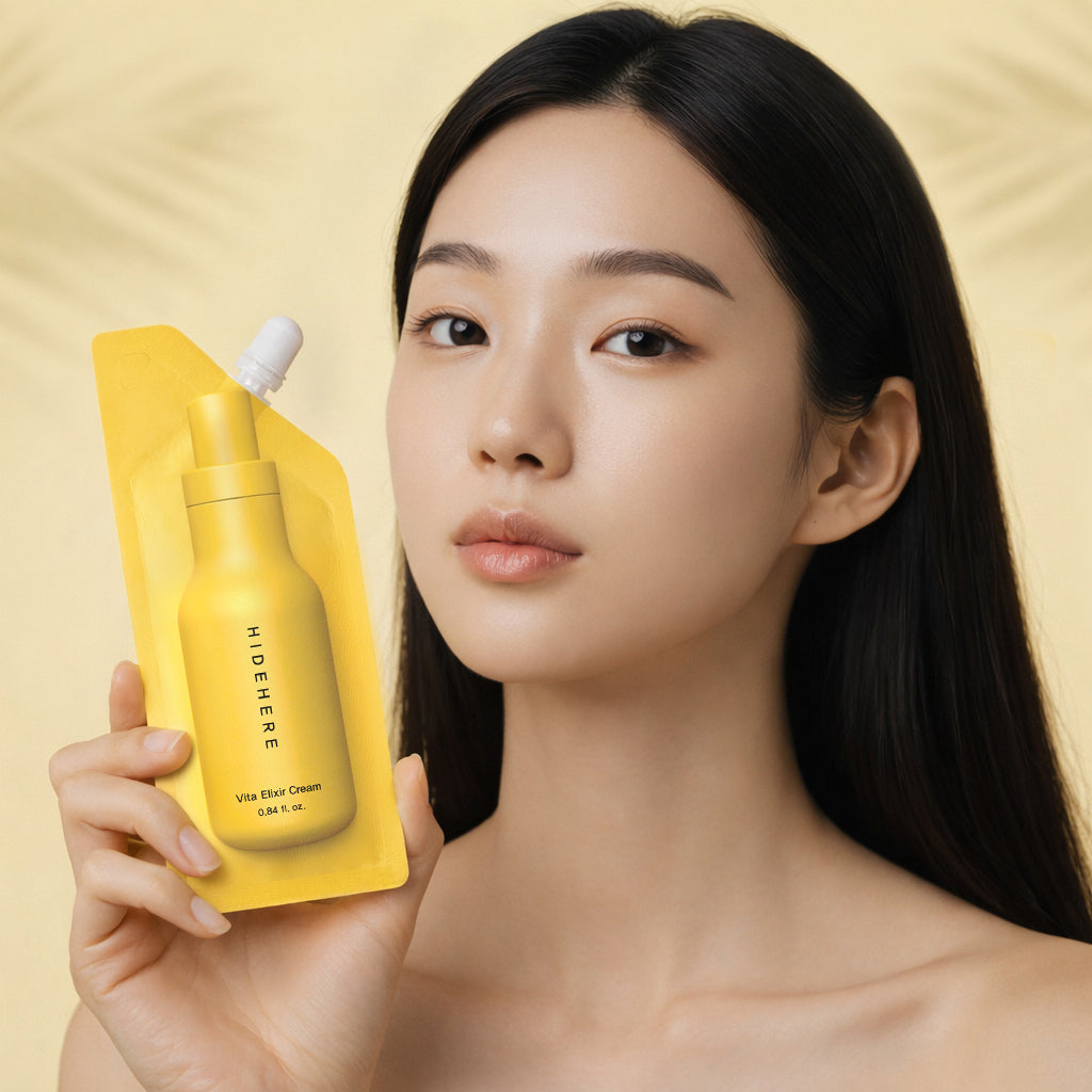 HIDEHERE Aufhellende Gesichtscreme mit Vitamin C, 25 ml #2