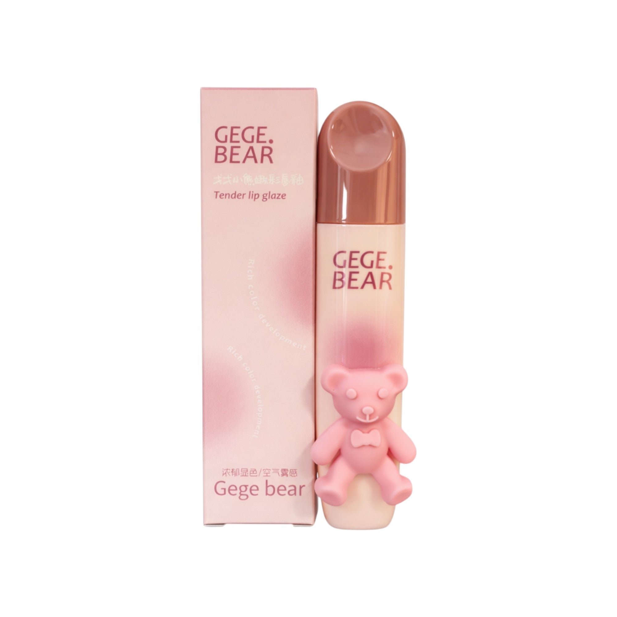 GEGE BEAR Tender Lips Glaze Rossetto opaco a lunga tenuta 2,5 g #2