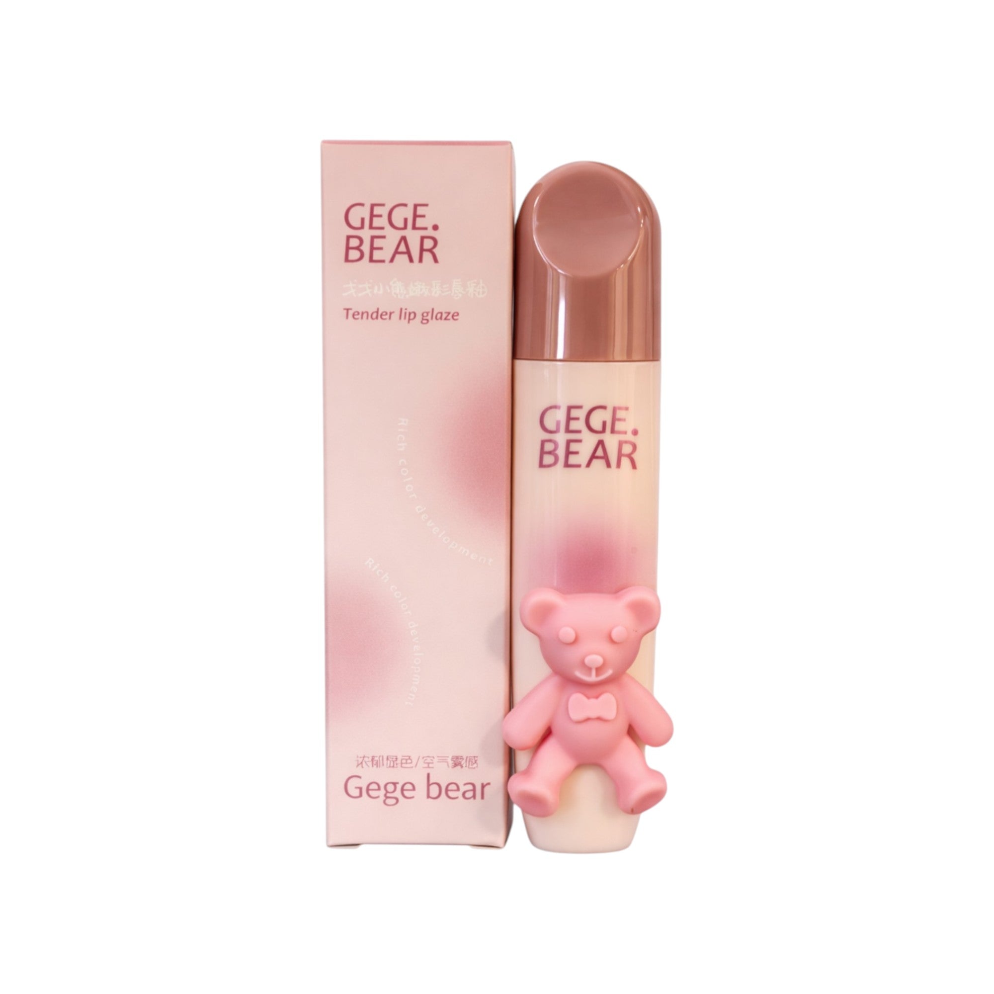 GEGE BEAR Tender Lips Glaze Rossetto opaco a lunga tenuta 2,5 g #6