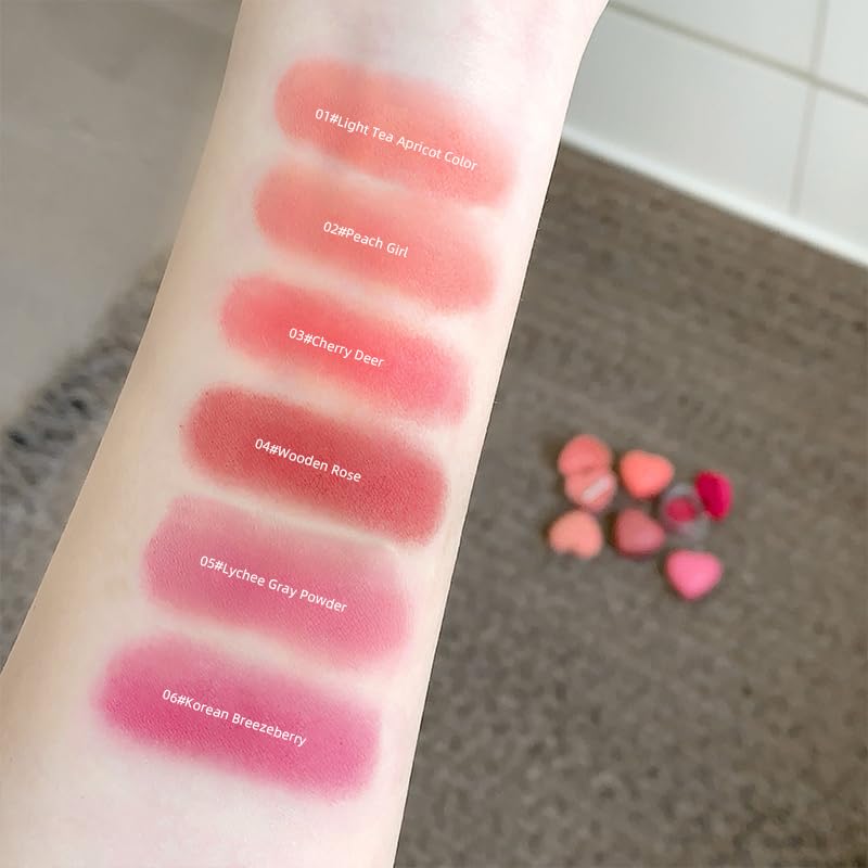 GEGE BEAR LOVING HEART CHEEK CREAM Tinta cremosa per labbra e guance 6 g