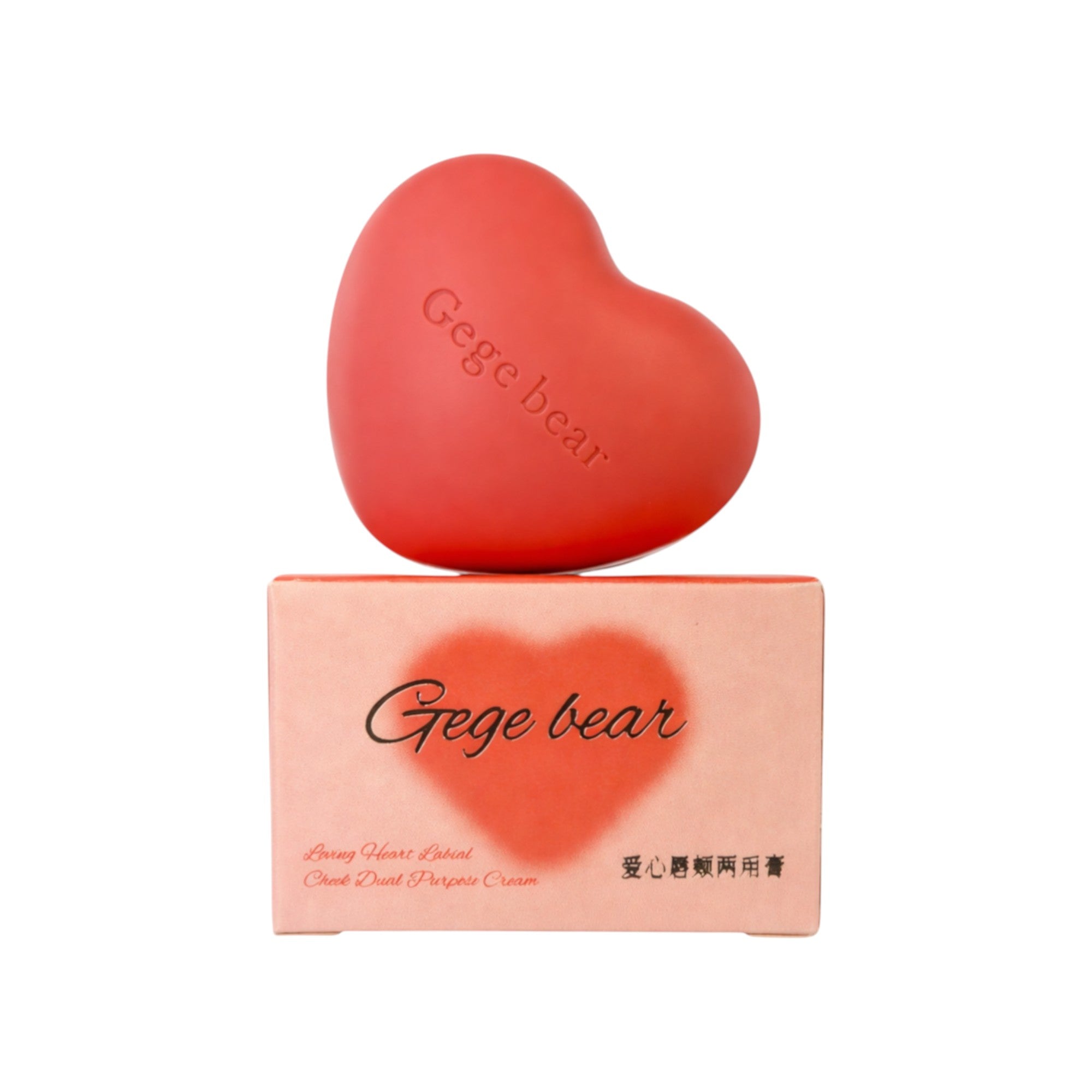 GEGE BEAR LOVING HEART CHEEK CREAM Tinta cremosa per labbra e guance 6 g #2