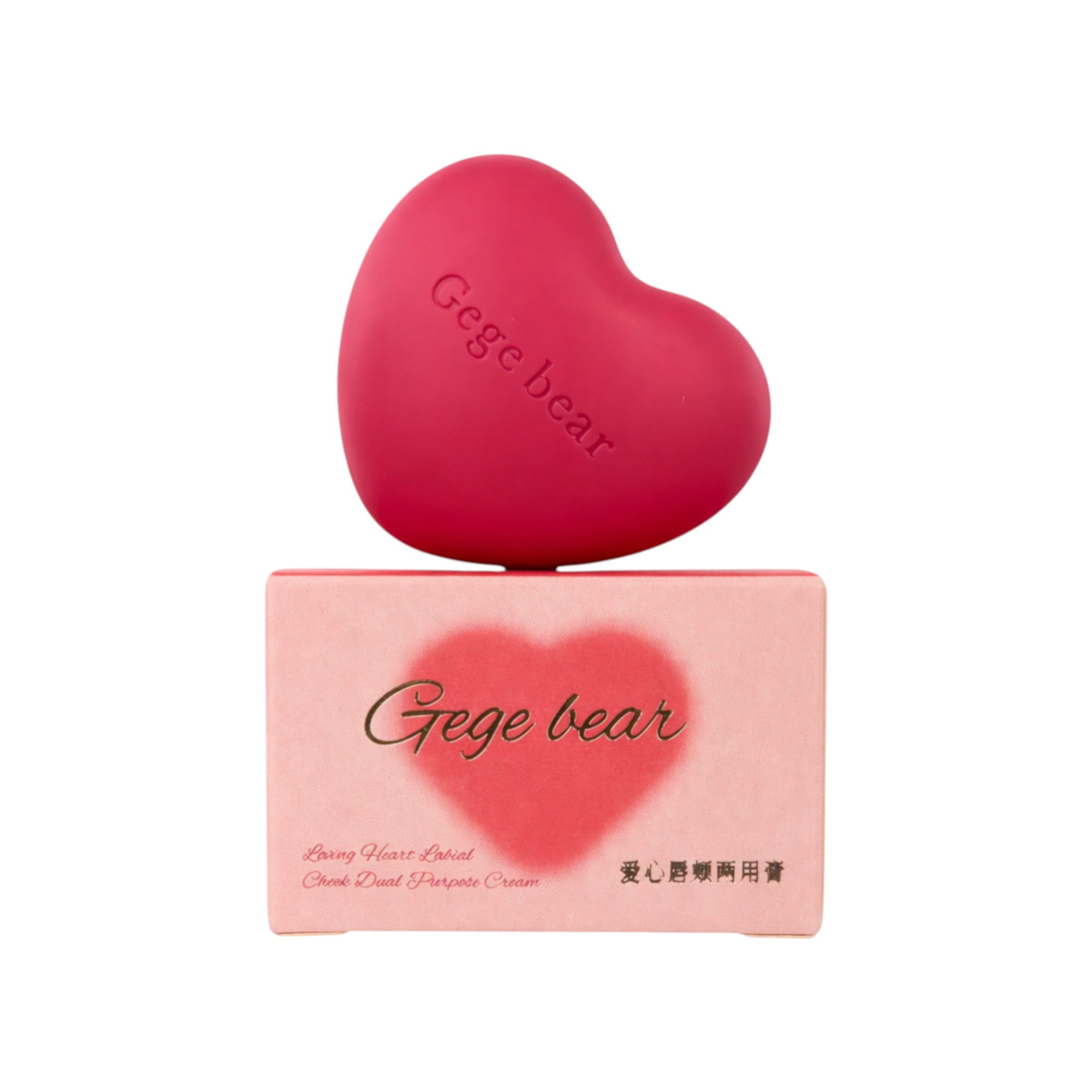 GEGE BEAR LOVING HEART CHEEK CREAM Tinta cremosa per labbra e guance 6 g #6