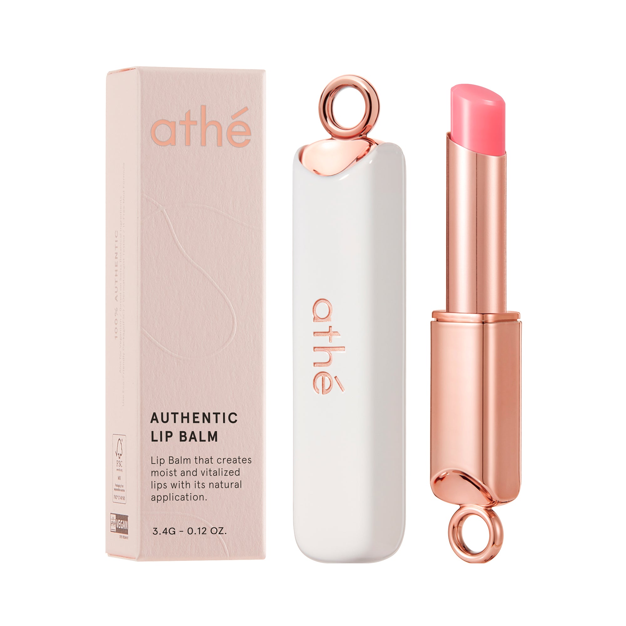 ATHE AUTHENTIC Balsamo labbra idratante 3,4 g