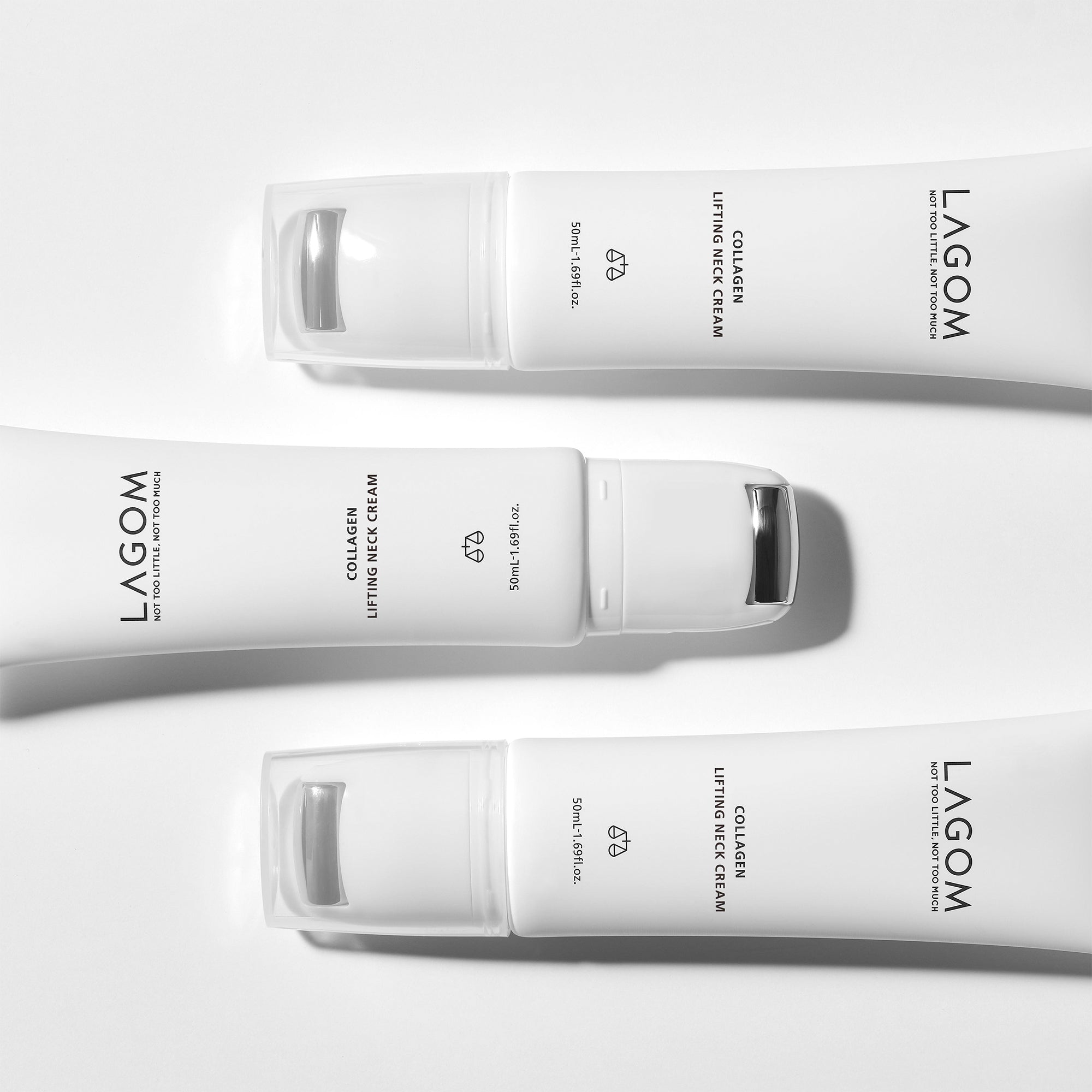 LAGOM COLLAGEN Crème liftante anti-rides pour la peau du cou et du décolleté 50 ml #2