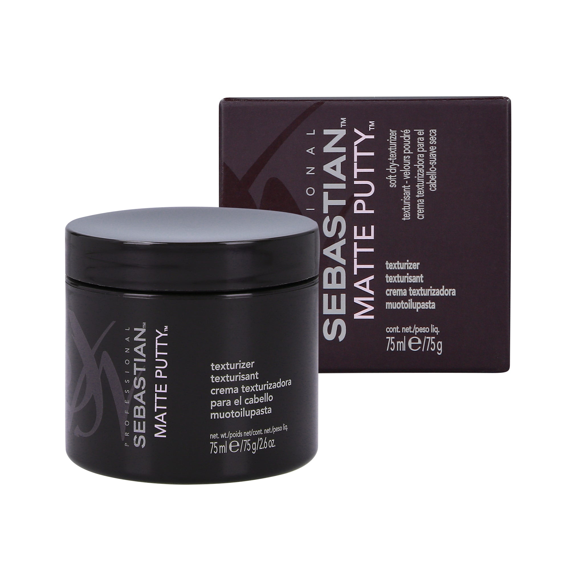 SEBASTIAN MATTE PUTTY SOFT DRY Pasta opacizzante in polvere per lo styling dei capelli 75 ml