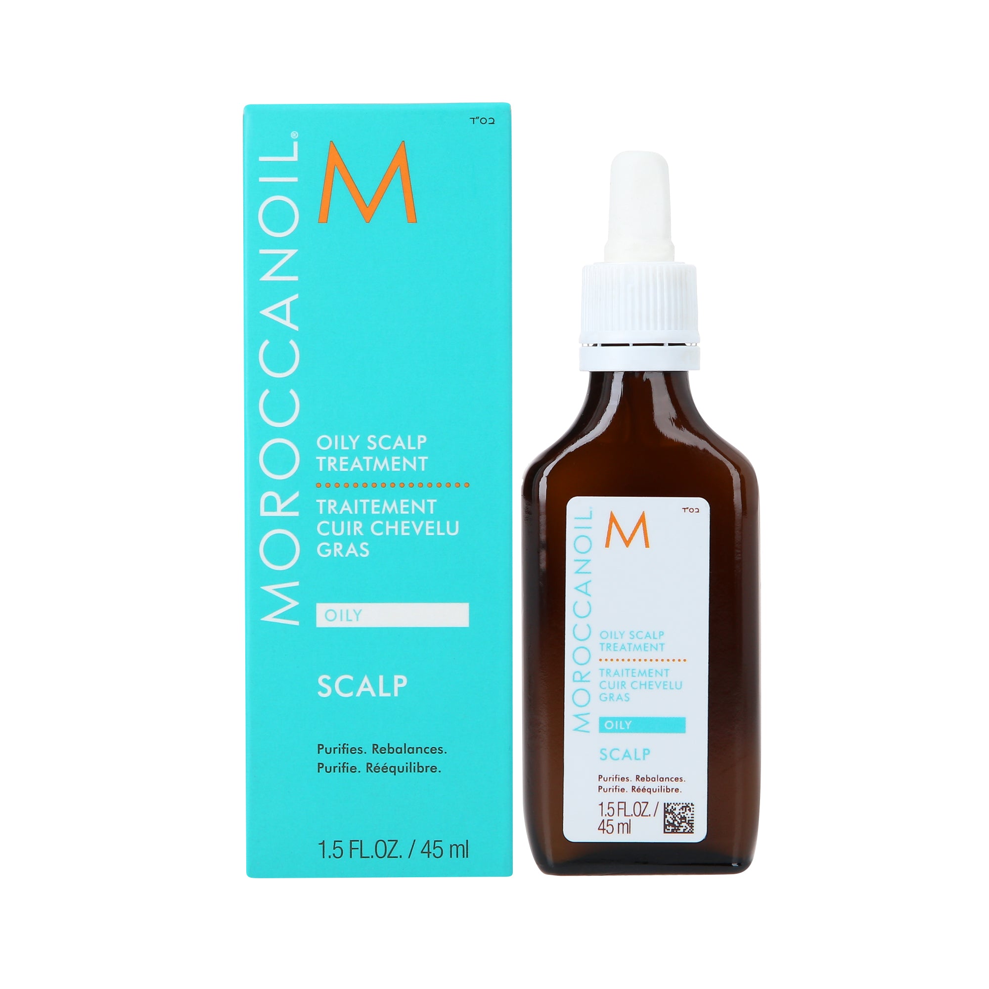 MOROCCANOIL OILY SCALP Równoważąca kuracja do tłustej skóry głowy 45 ml