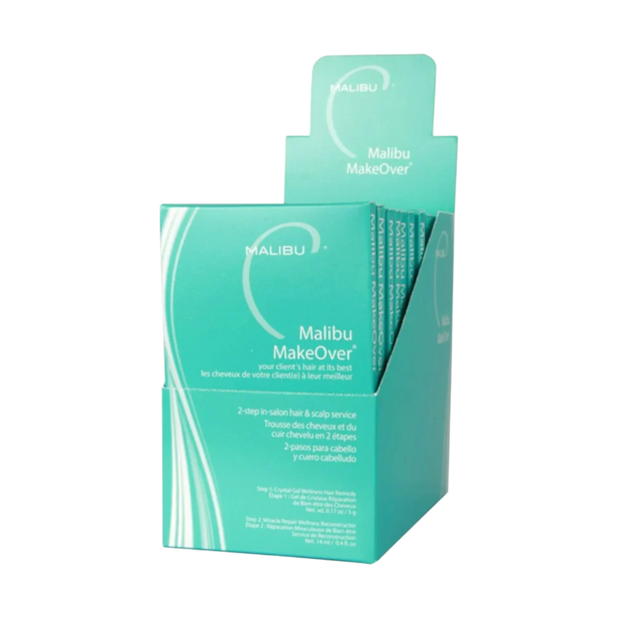 MALIBU C MAKEOVER HAIR TREATMENT Trattamento professionale detergente e rigenerante per capelli – 12 trattamenti