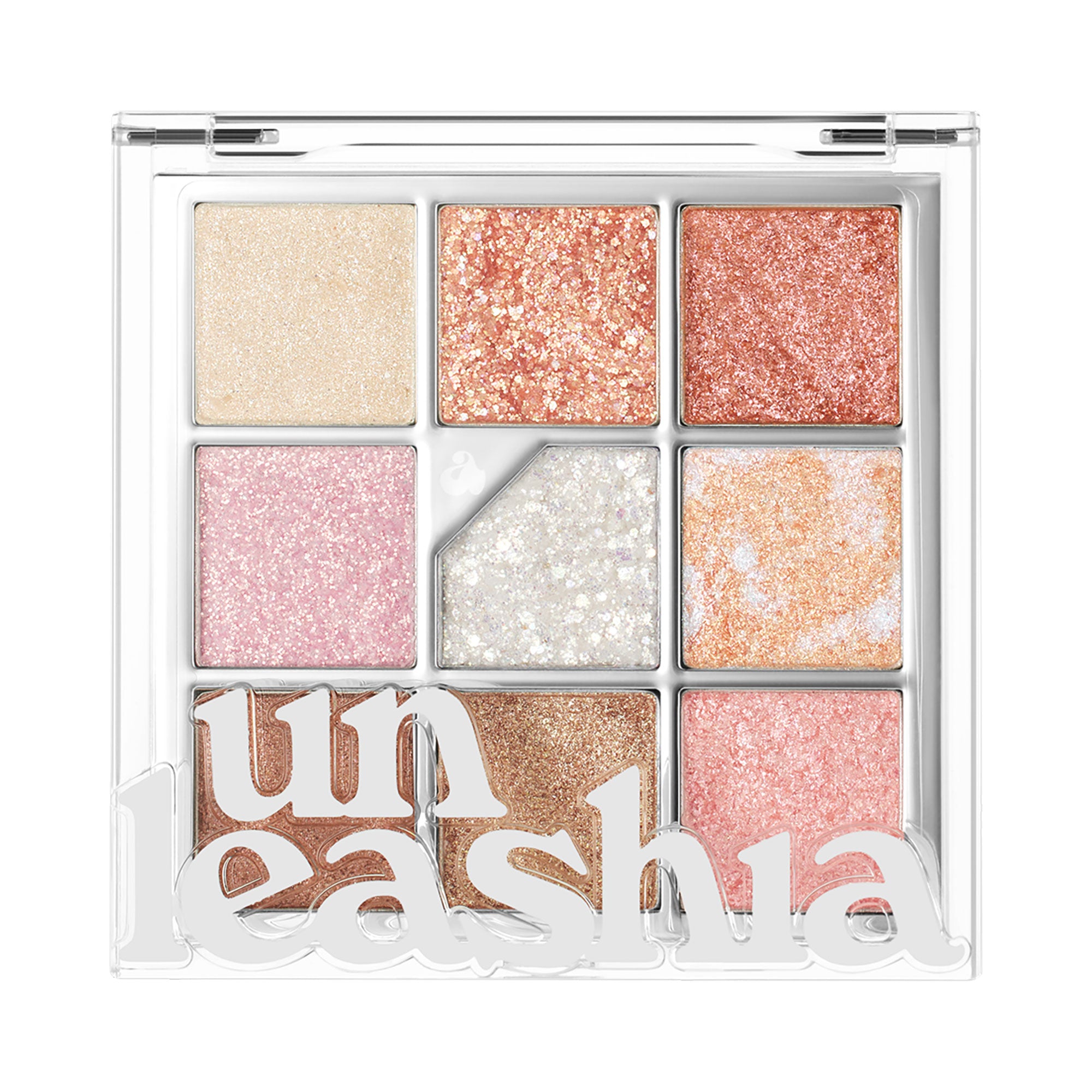 UNLEASHIA GLITTERPEDIA Palette di ombretti vegani n. 1 All of Glitter 6,2 g
