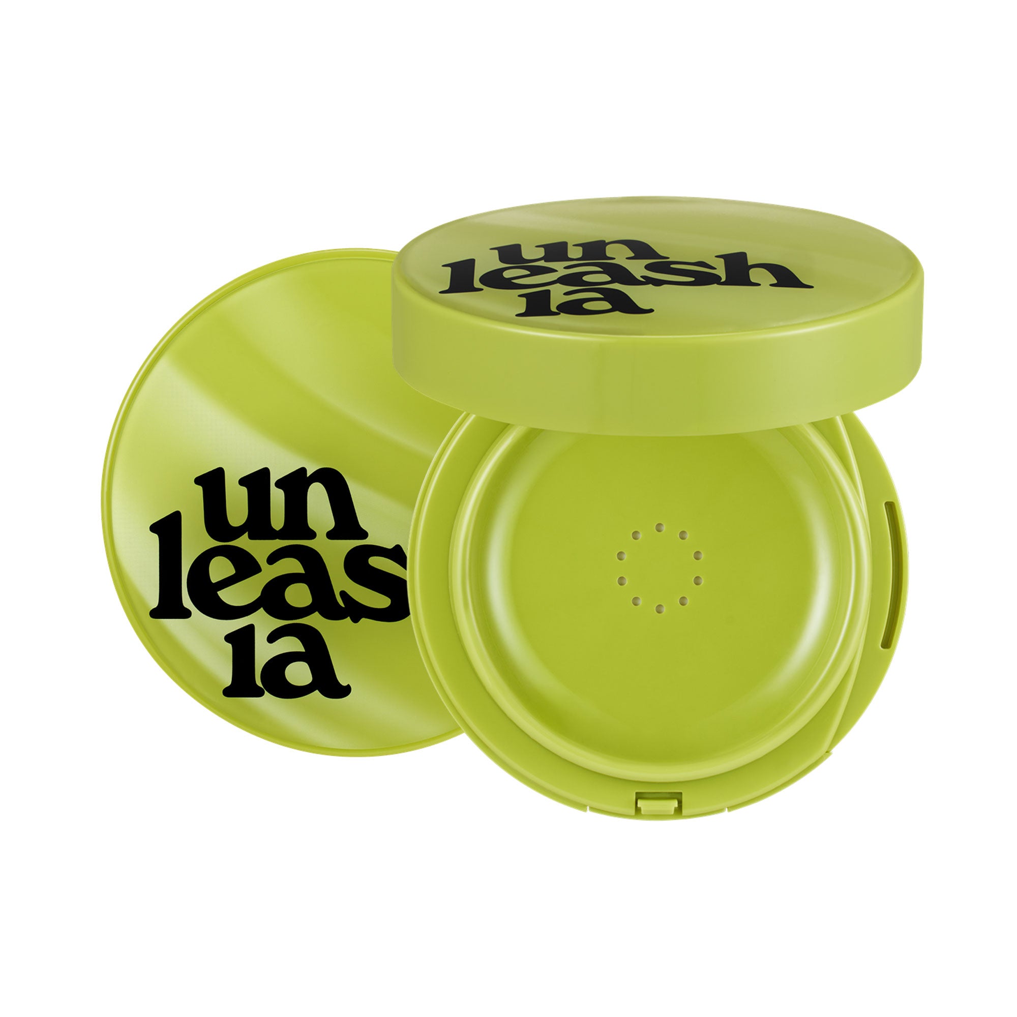 Fondotinta Satin Cushion UNLEASHIA SATIN WEAR HEALTHY-GREEN CUSHION SPF 30 / PA++ 15 g