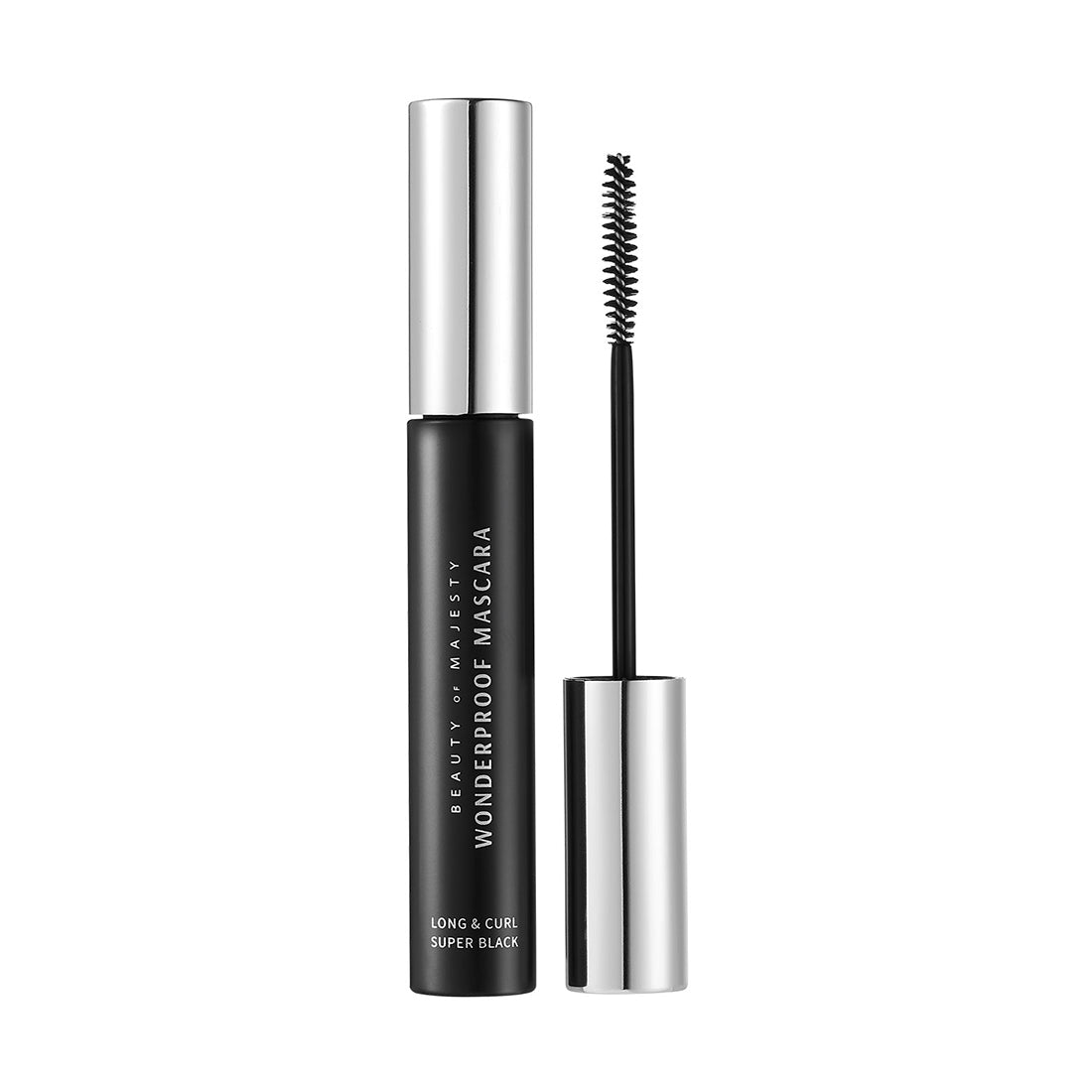 B.O.M WONDERPROOF MASCARA LONG&CURL Wodoodporny tusz do rzęs, wydłużenie i podkręcenie 8 g