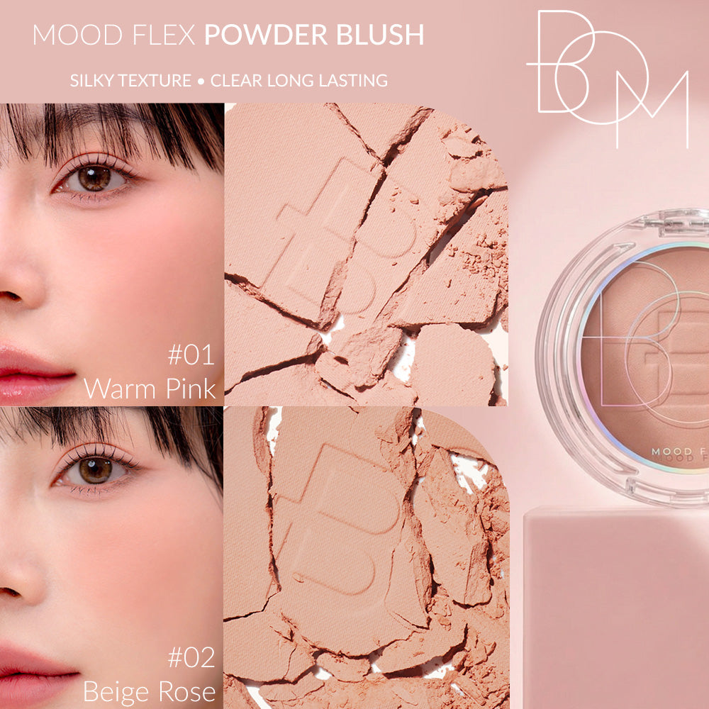B.O.M MOOD FLEX POWER BLUSH Rouge 4,5 g