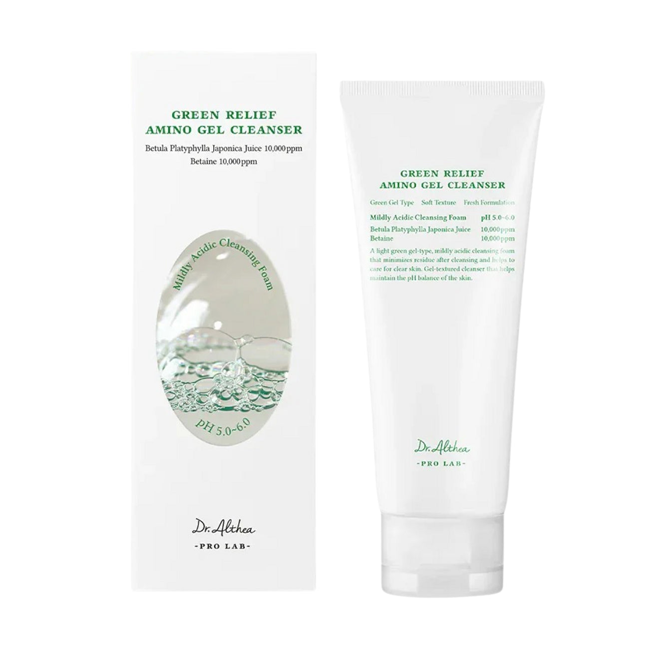 DR. ALTHEA GREEN RELIEF AMINO Gel detergente delicato per il viso 100 ml