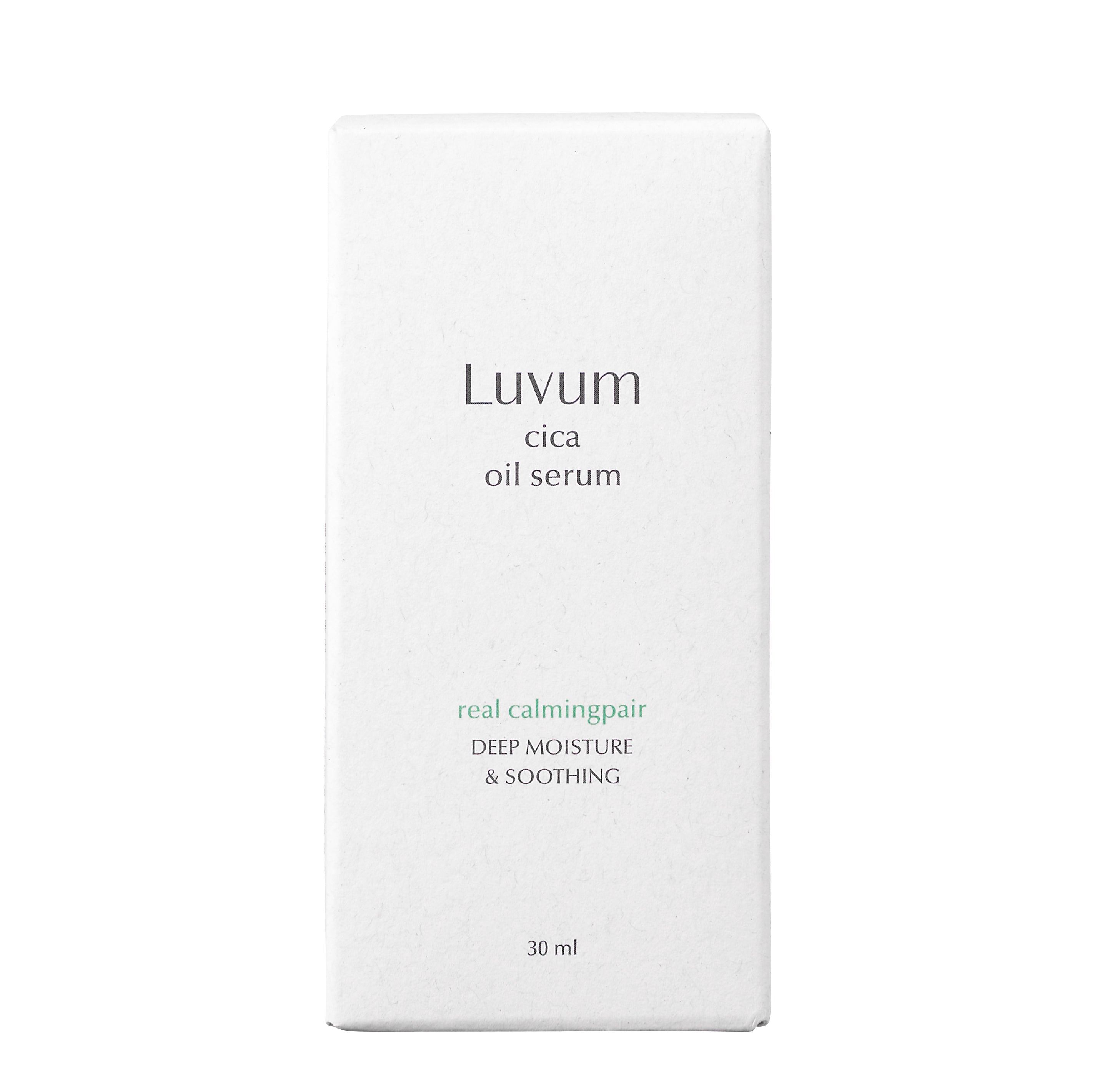 LUVUM CALMING REPAIR CICA OIL SERUM Dwufazowe serum z ekstraktem z wąkroty azjatyckiej 30 ml #2