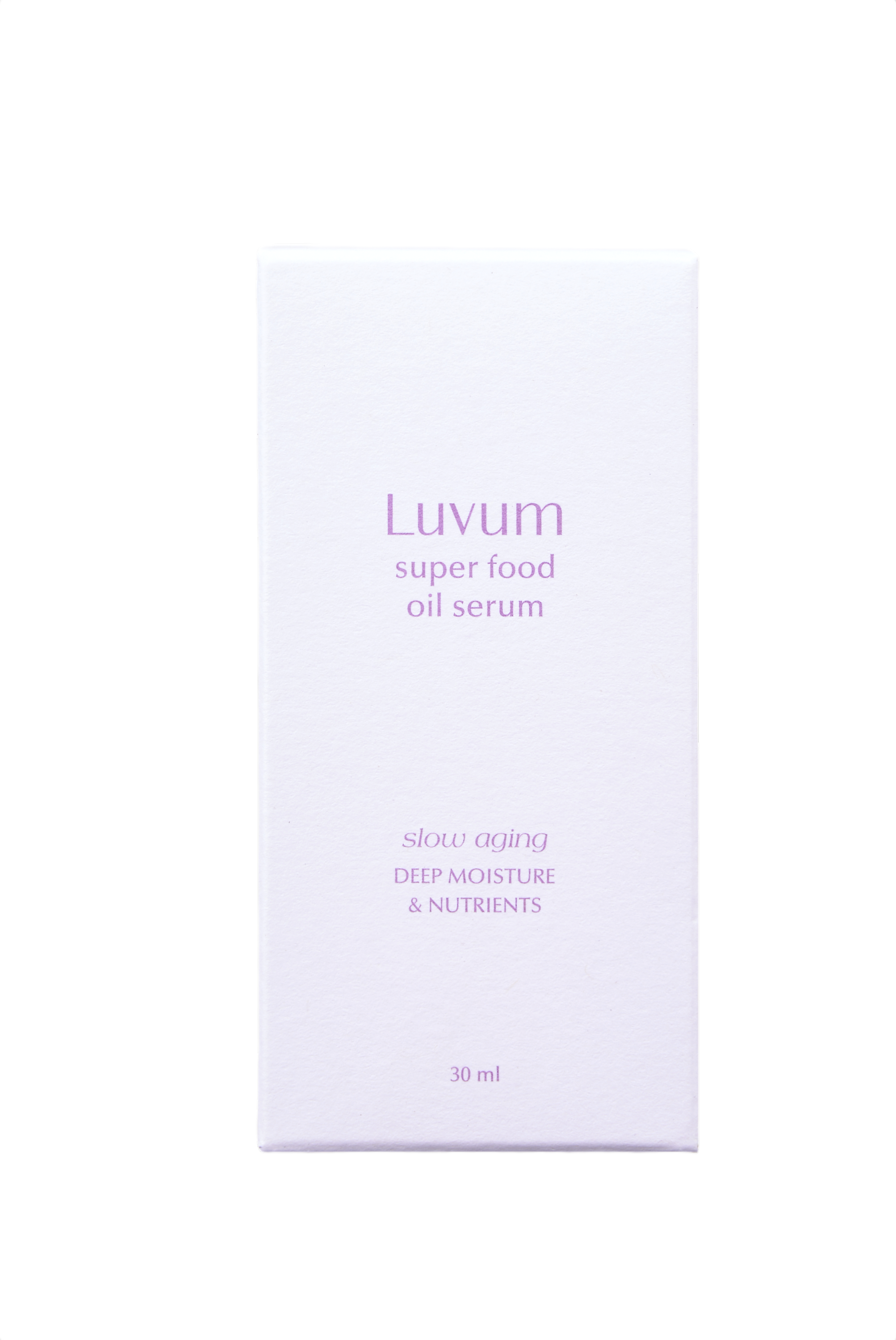 LUVUM SLOW AGING SUPER FOOD OIL SERUM Dwufazowe serum olejowe roślinnymi peptydami 30 ml #2