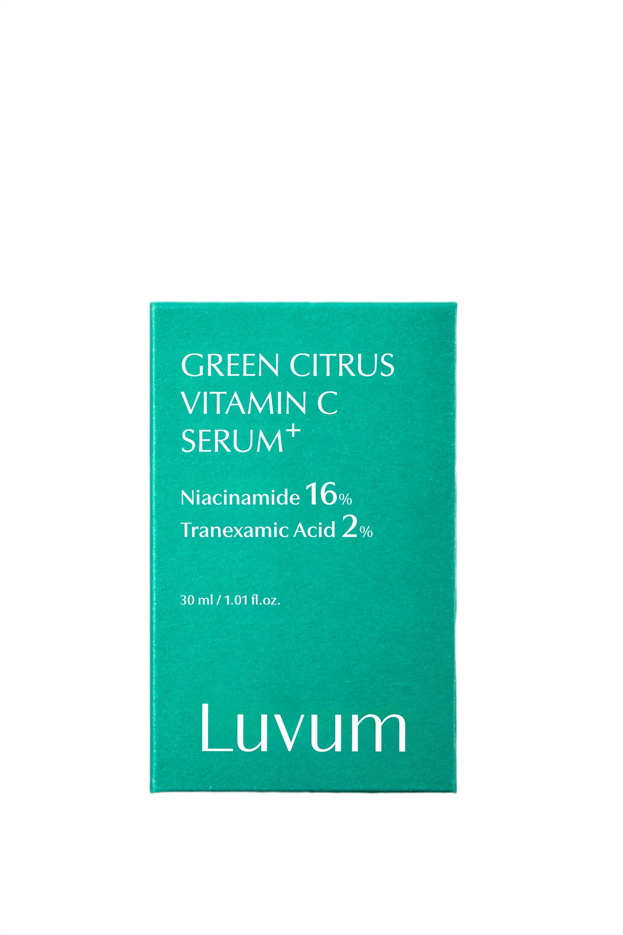 LUVUM GREEN CITRUS VITAMIN C SERUM + Rozjaśniające serum do twarzy z witaminą C i kwasem traneksamowym 30 ml