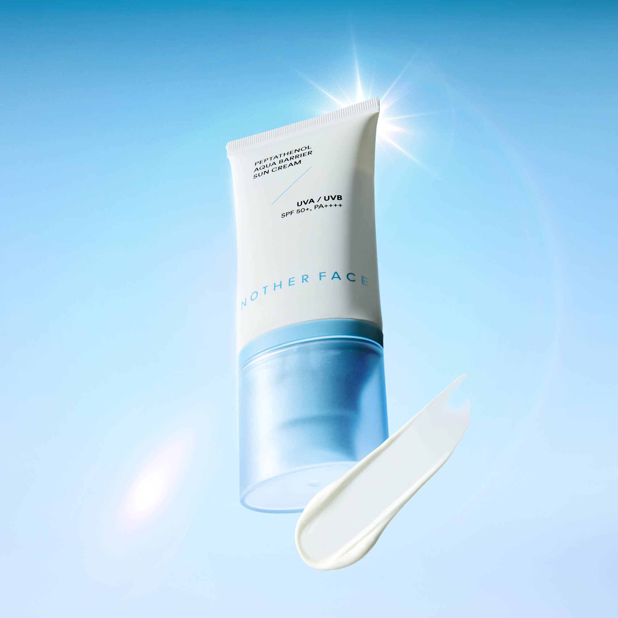 ANOTHER FACE PEPTATHENOL™ AQUA BARRIER SUN CREAM Nawilżający krem do twarzy z filtrem SPF50+ PA++++ 50 ml #3