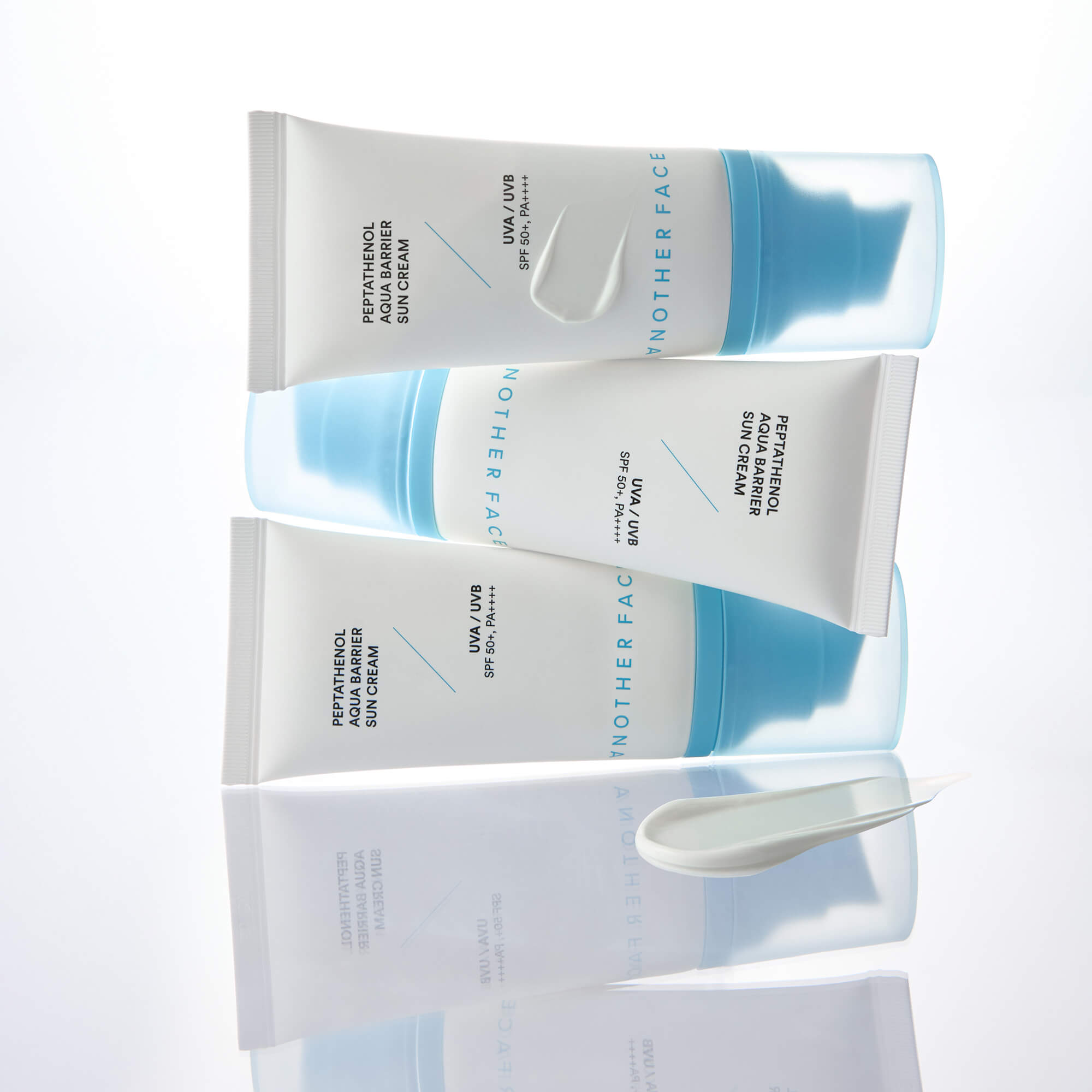 ANOTHER FACE PEPTATHENOL™ AQUA BARRIER SUN CREAM Nawilżający krem do twarzy z filtrem SPF50+ PA++++ 50 ml #6