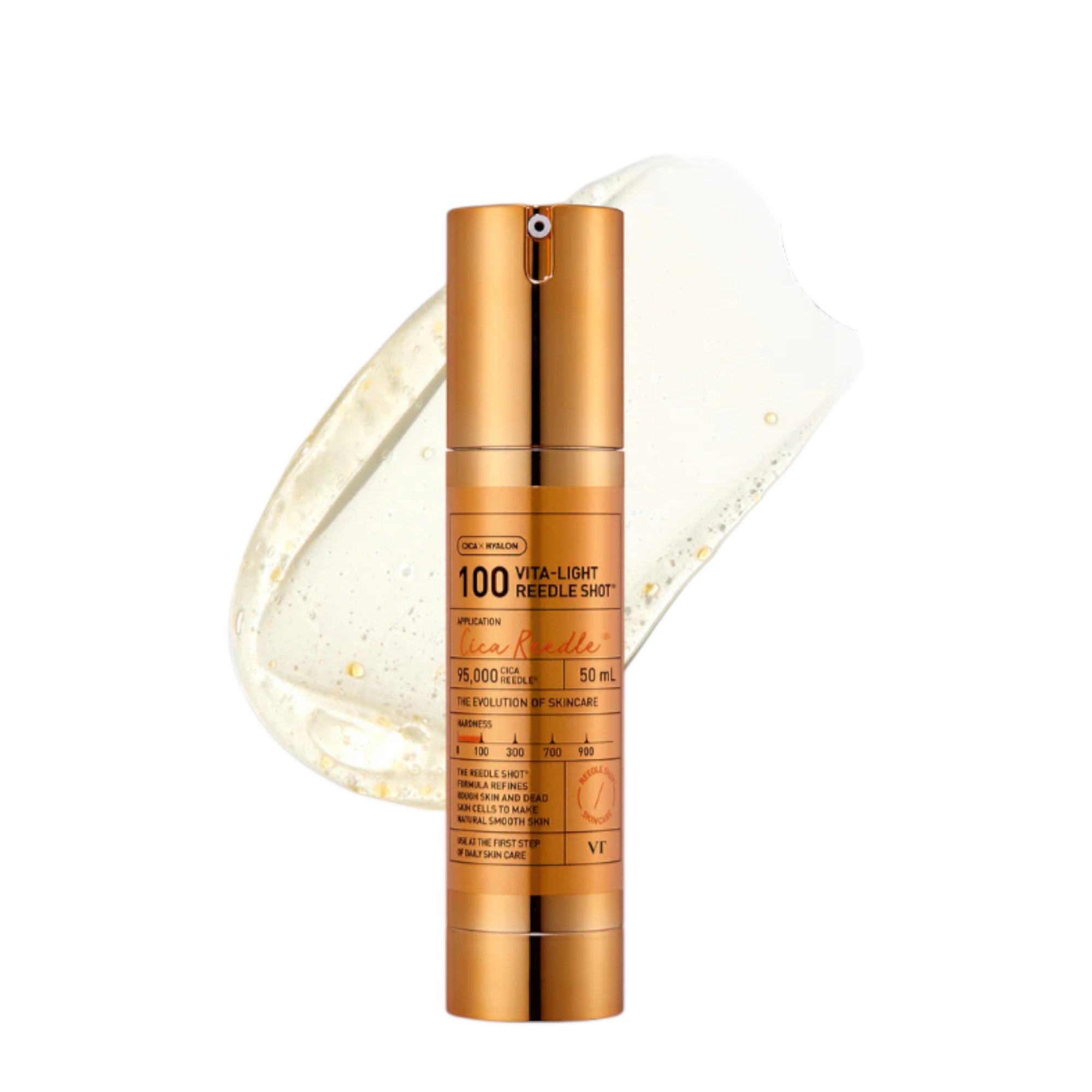 VT COSMETICS VITA-LIGHT REEDLE SHOT100 Siero viso rivitalizzante con microaghi e vitamina C 50 ml #2