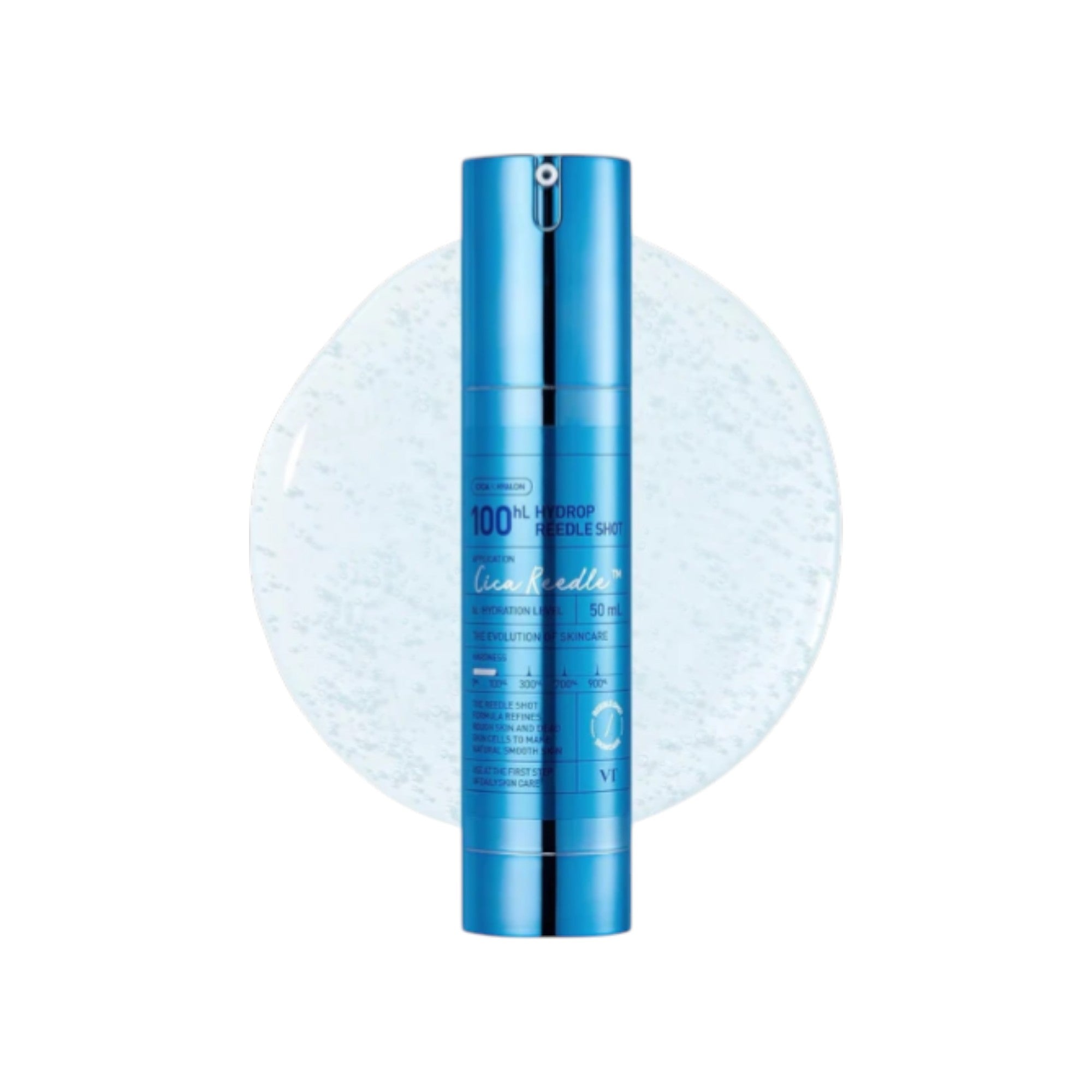 VT COSMETICS HYDROP REEDLE SHOT100 Siero viso idratante con microaghi 50 ml #2