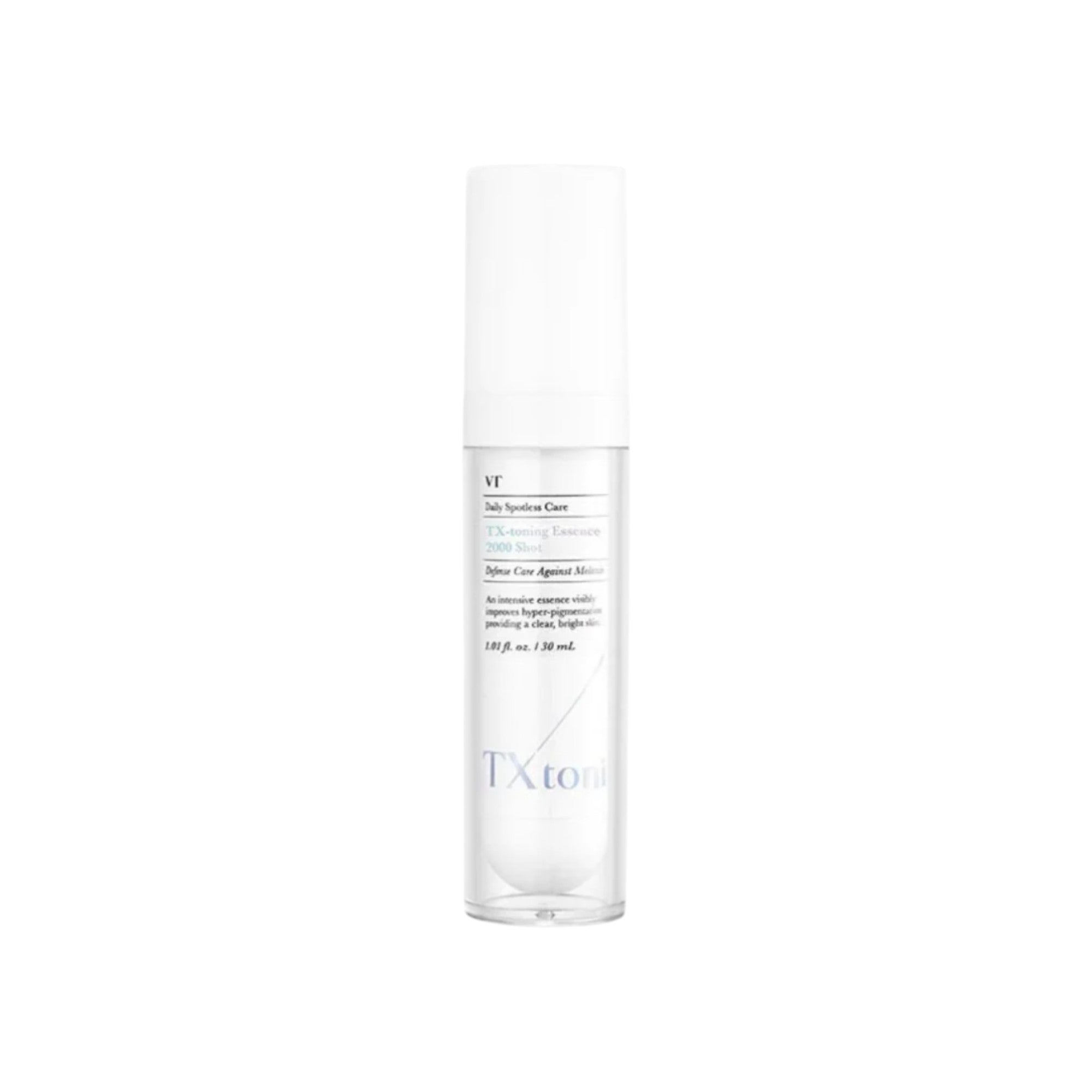 VT COSMETICS TX-TONING ESSENCE 2000 SHOT Intenzivně rozjasňující pleťové sérum s kyselinou tranexamovou 30 ml