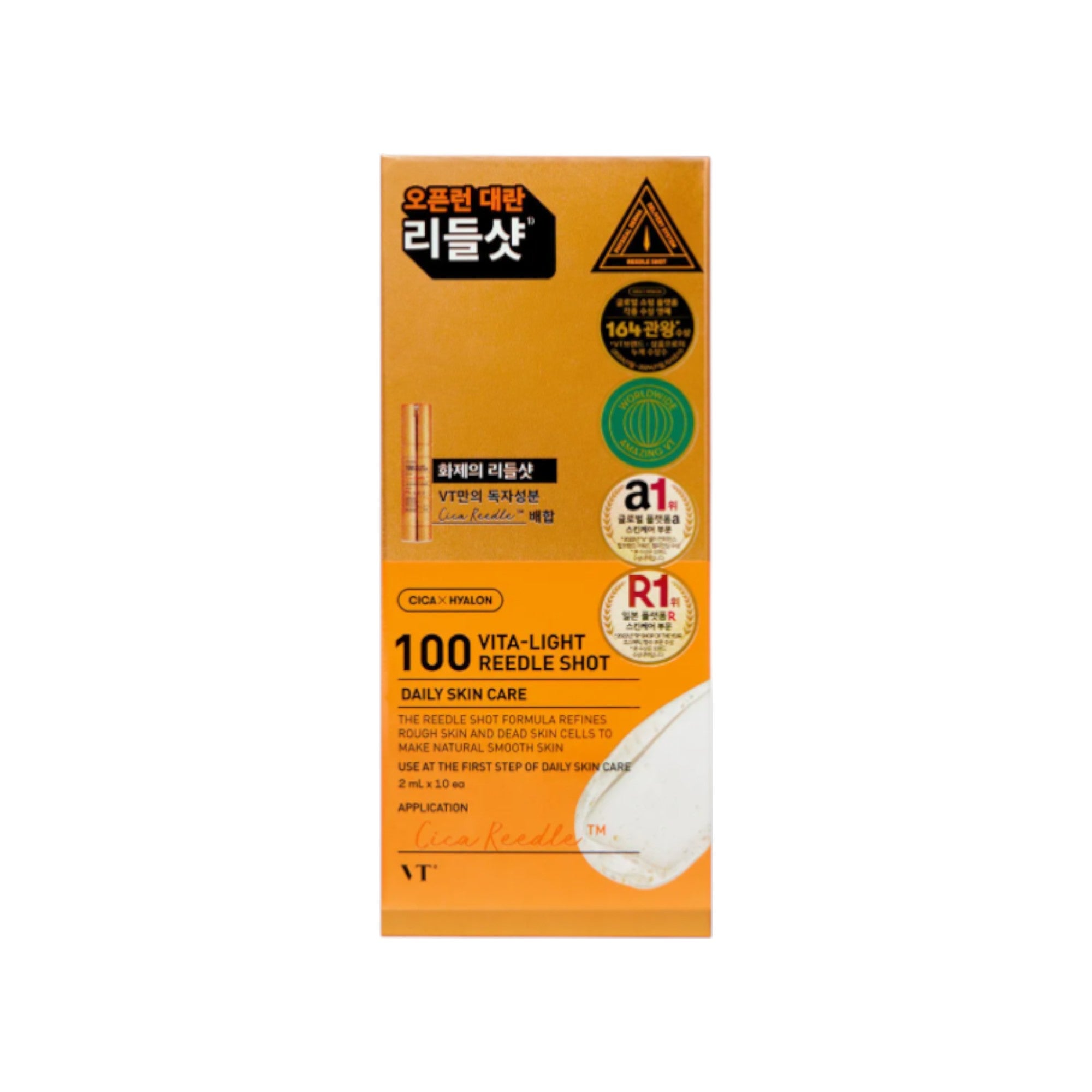 VT COSMETICS 100 VITA-LIGHT REEDLE SHOT Siero concentrato in fiale che uniforma il tono della pelle 10 x 2 ml #2