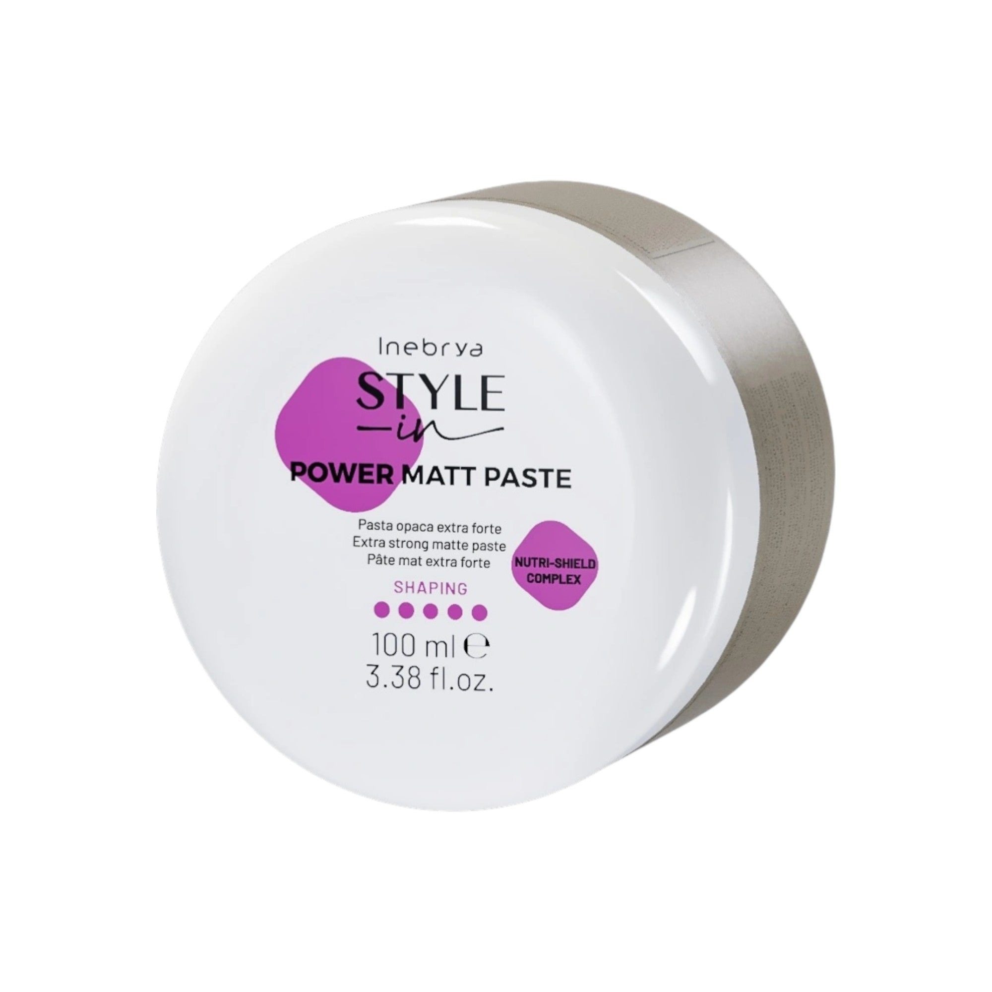 INEBRYA STYLE-IN POWER MATT PASTE Pasta styling extra forte con finitura opaca 100 ml
