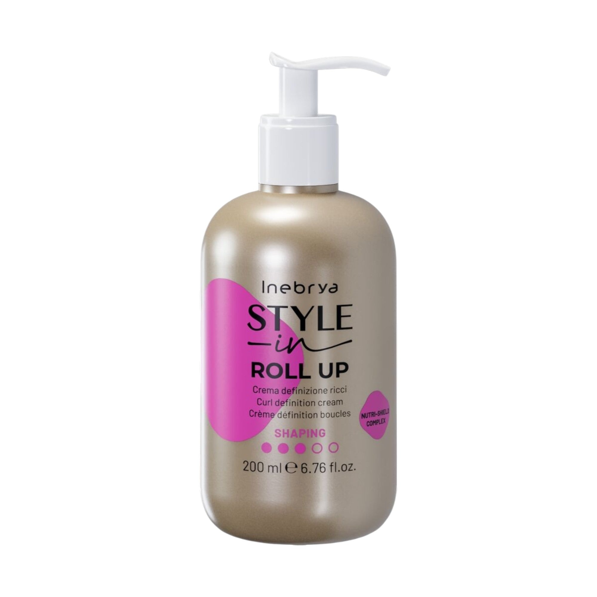 INEBRYA STYLE-IN ROLL UP Crema per lo styling dei capelli ricci 200 ml