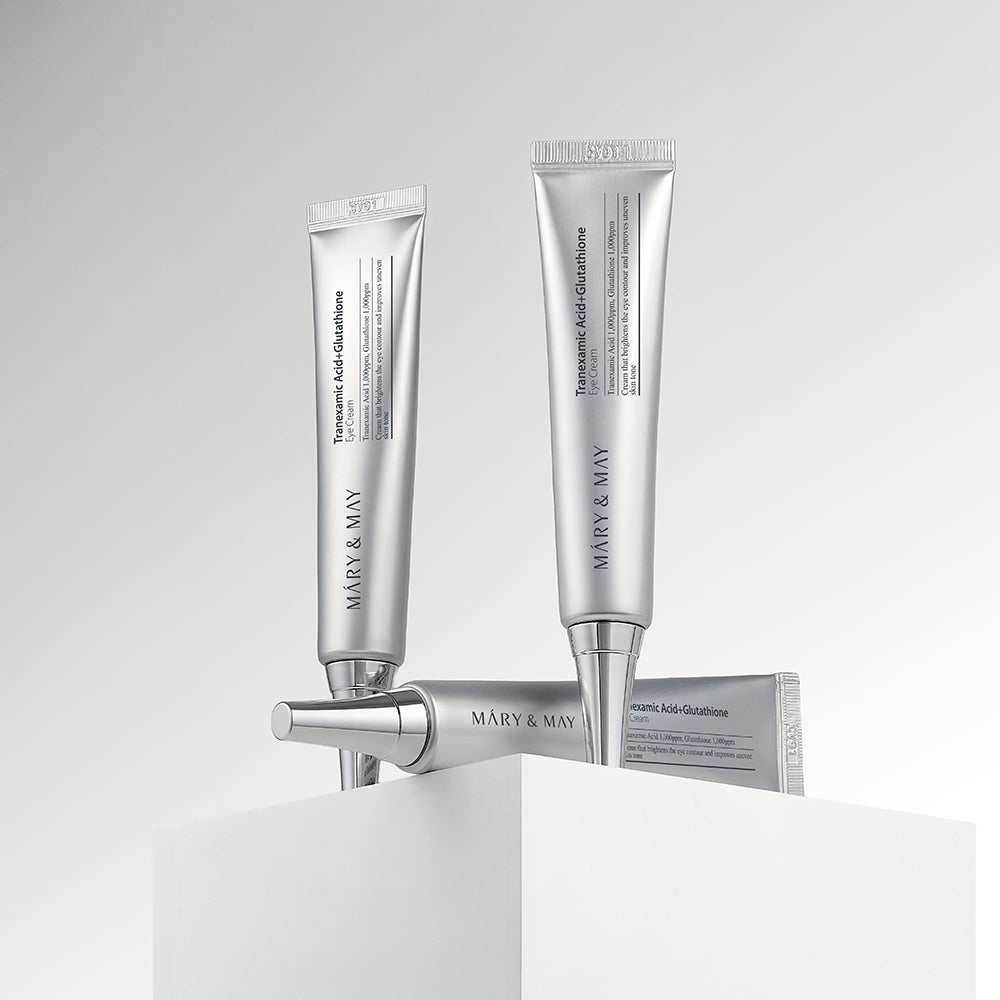 MARY & MAY ACIDO TRANESSAMICO+GLUTATIONE Crema contorno occhi illuminante con acido tranexamico 12 g #2