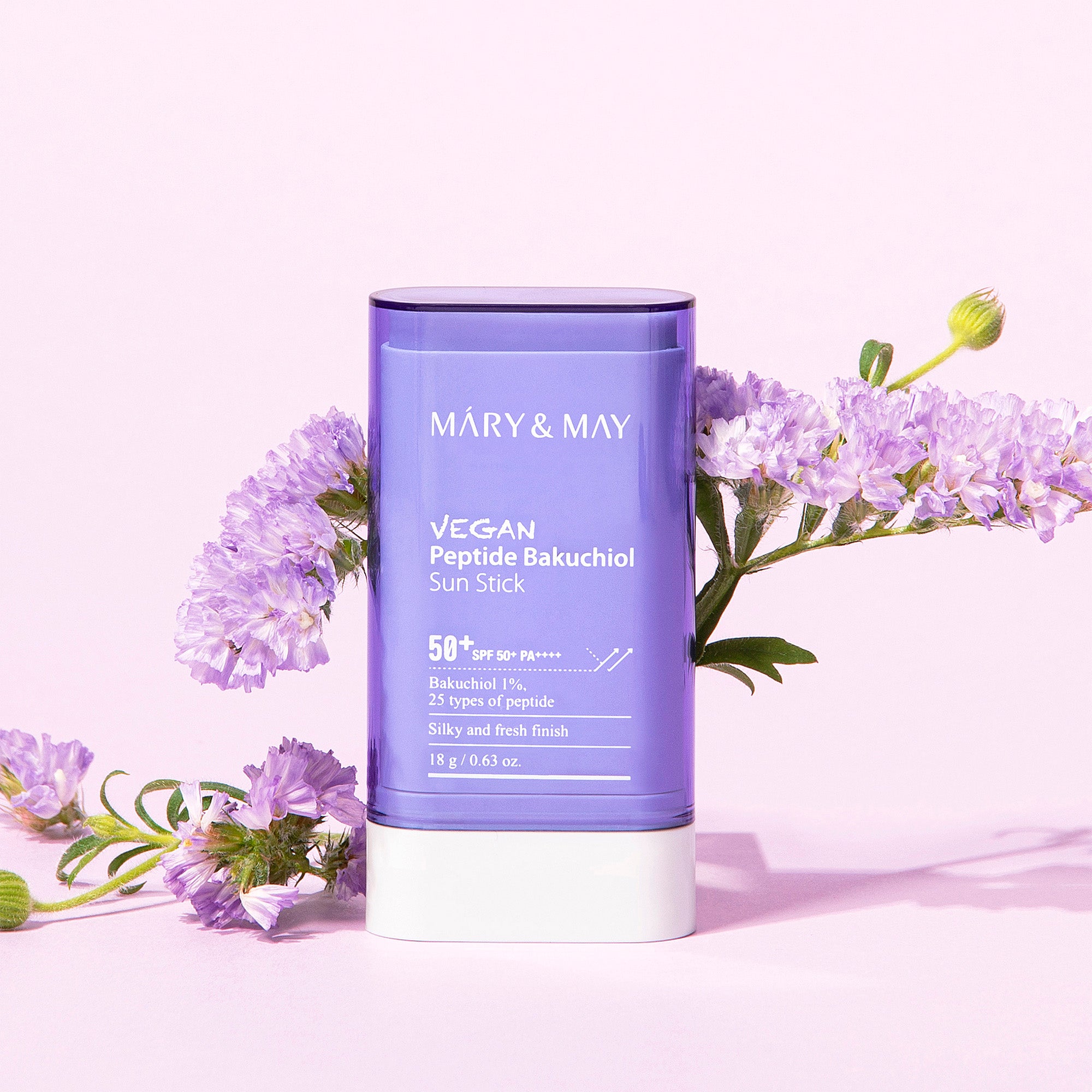MARY & MAY VEGAN PEPTI-BAKUCH SUNSTICK Sonnenschutzstift mit SPF50+ PA++++ Filter 18 g #2