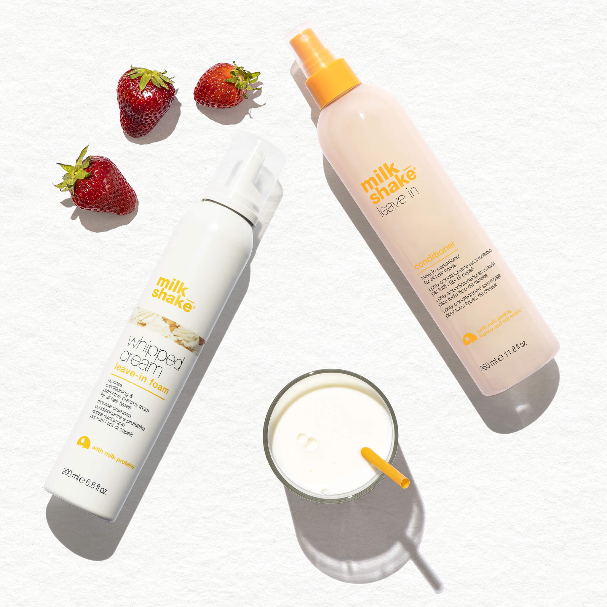 MILK SHAKE WHIPPED CREAM Odżywka w piance do włosów suchych i zniszczonych 50 ml #2