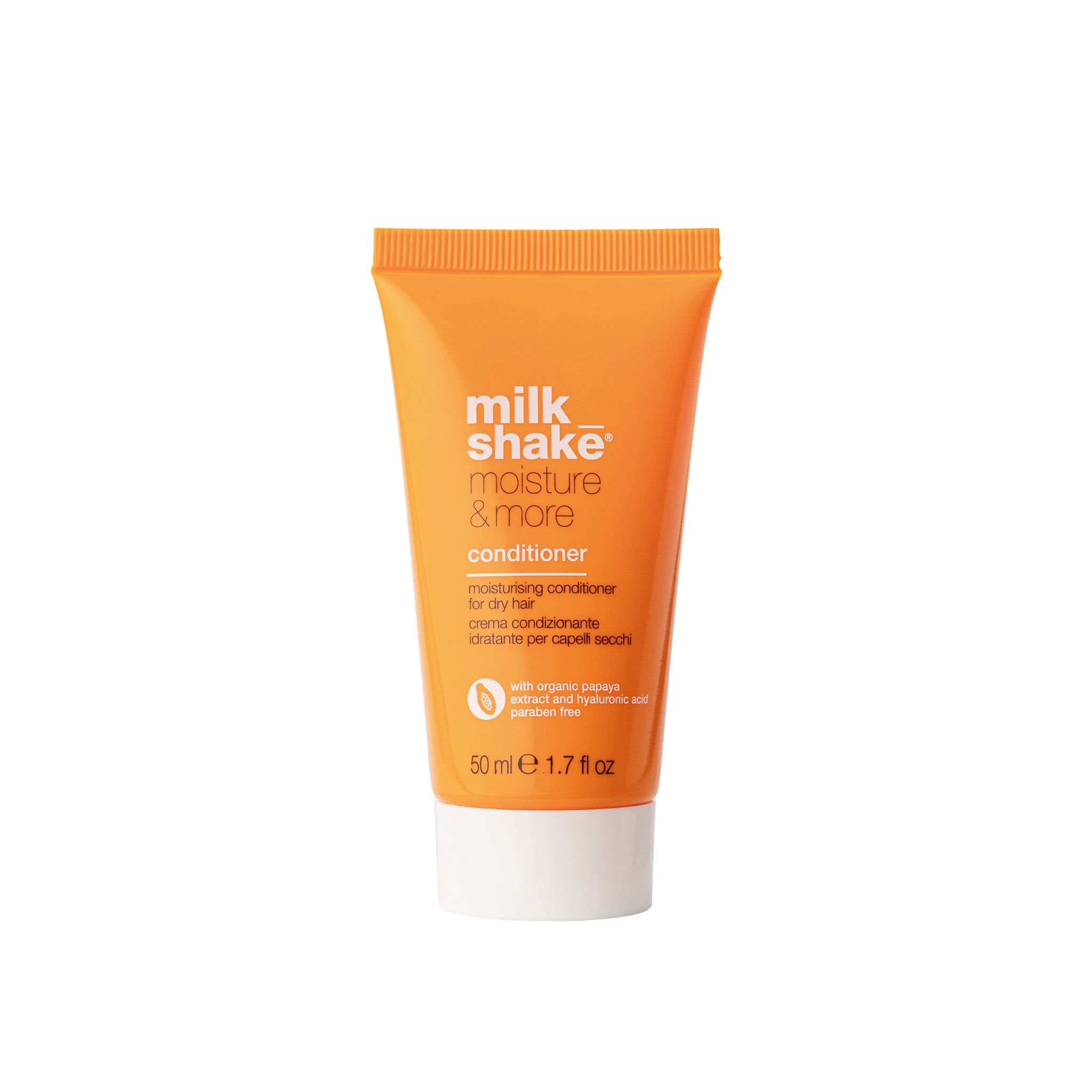 MILK SHAKE MOISTURE & MORE Balsamo idratante per capelli secchi e indeboliti 50 ml