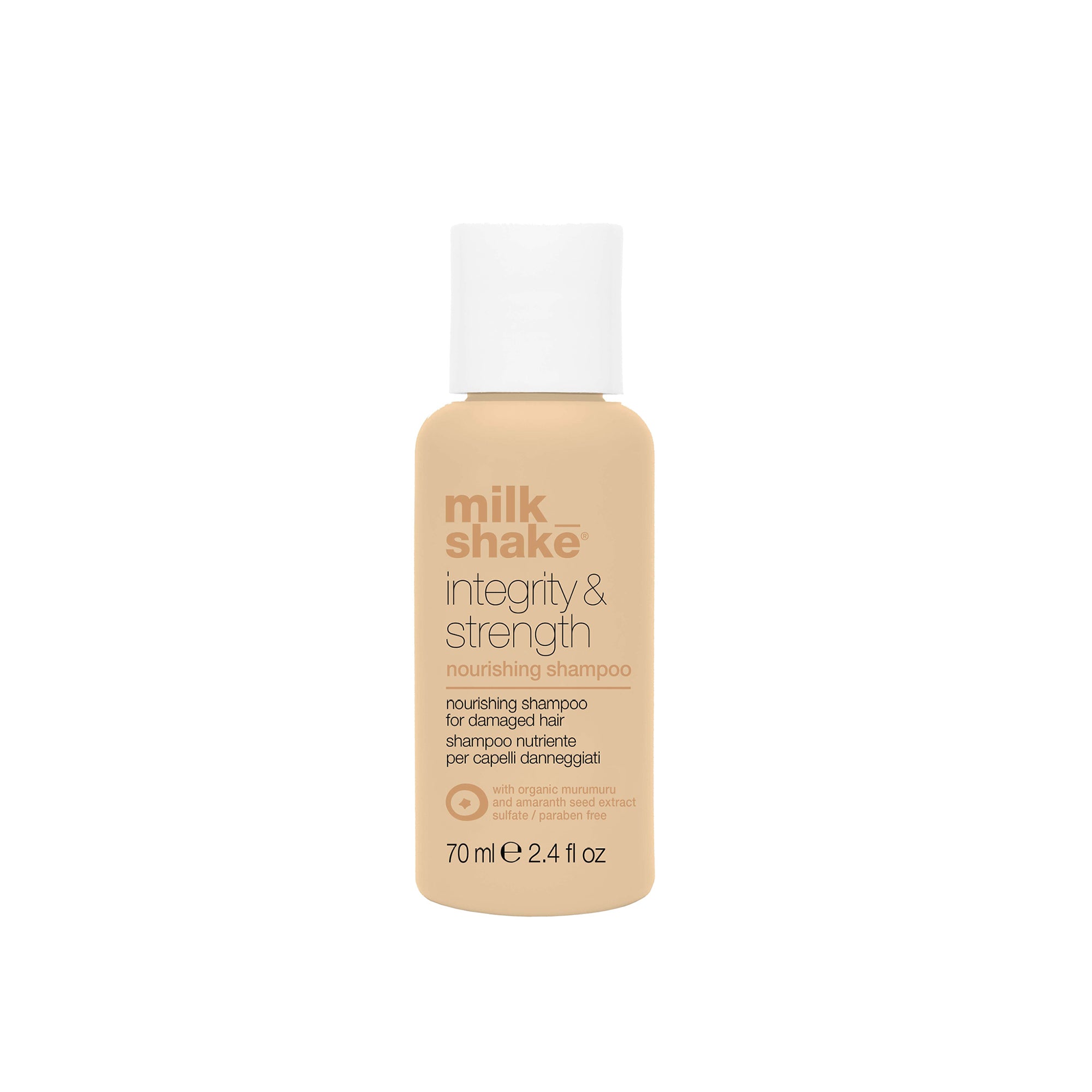 MILK SHAKE INTEGRITY & STRENGTH NOURISHING Shampoo nutriente per capelli danneggiati 70 ml