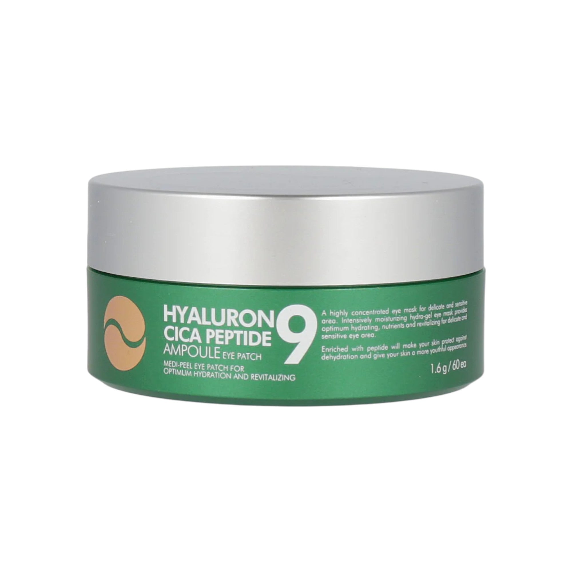 MEDI-PEEL HYALURON CICA PEPTIDE 9 EYE PATCH Patch occhi lenitivi con peptidi 60 pz.