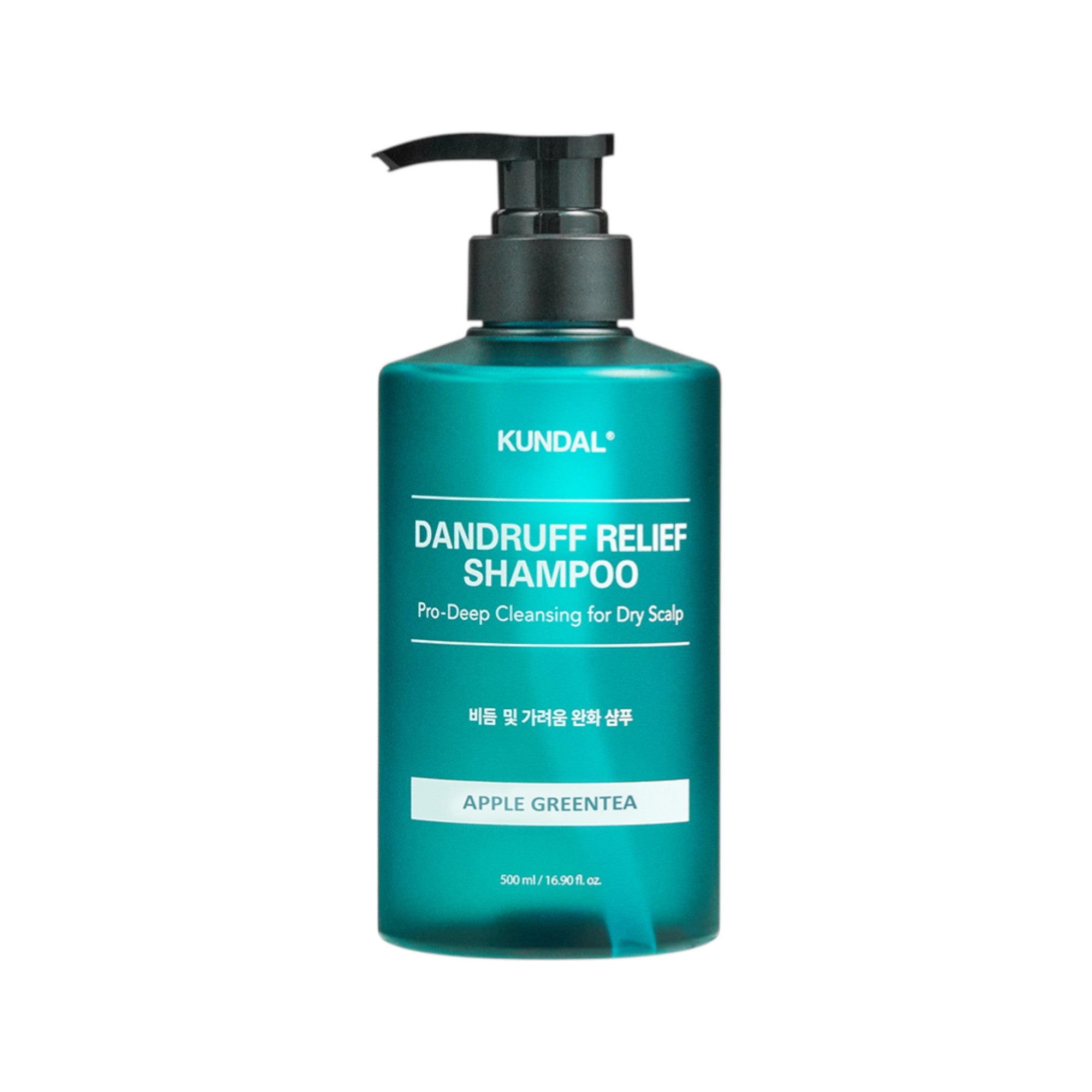 KUNDAL DANDRUFF RELIEF Przeciwłupieżowych szampon do włosów, Apple Greentea 500 ml