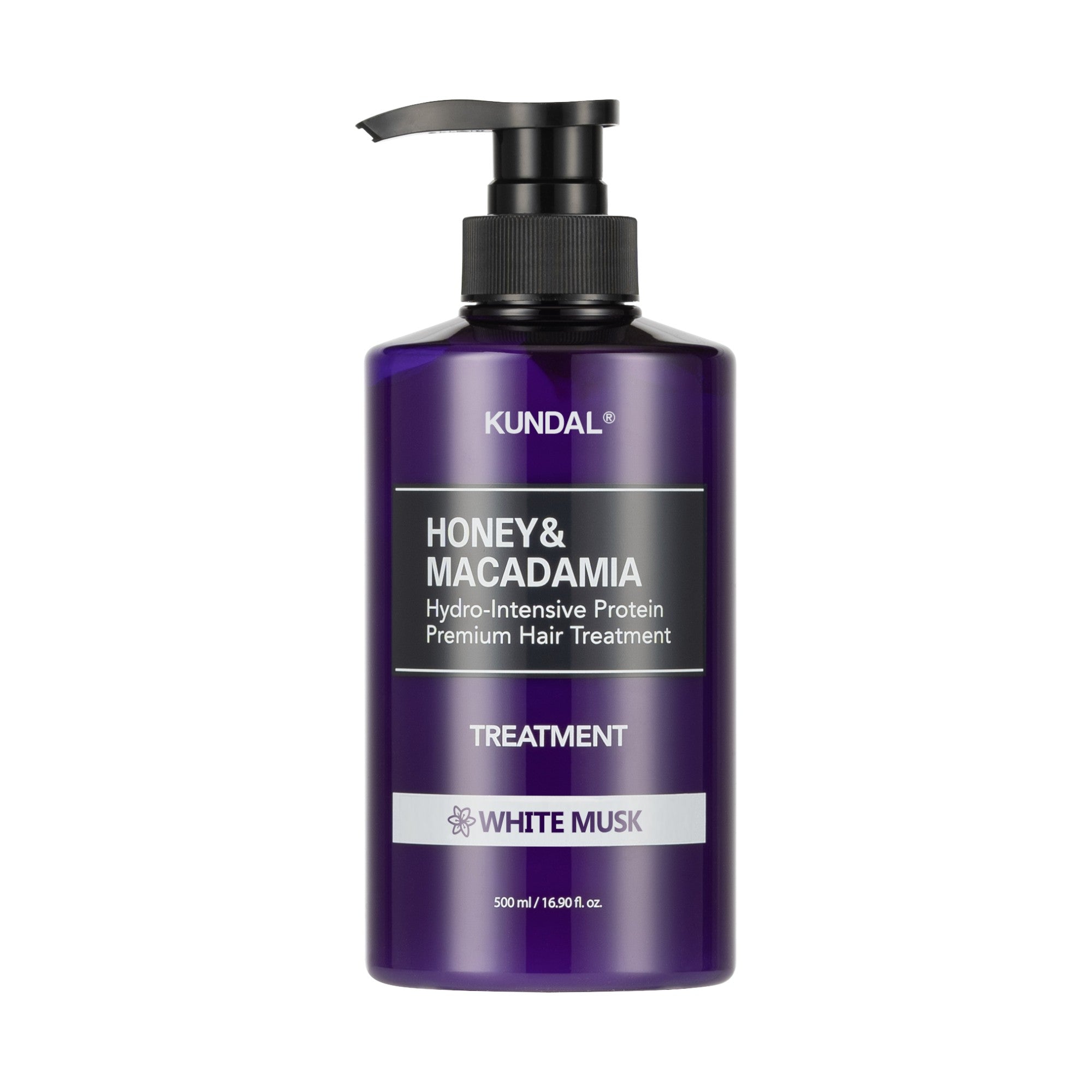 KUNDAL HONEY & MACADAMIA Balsamo per capelli idratante intensivo Muschio Bianco 500 ml