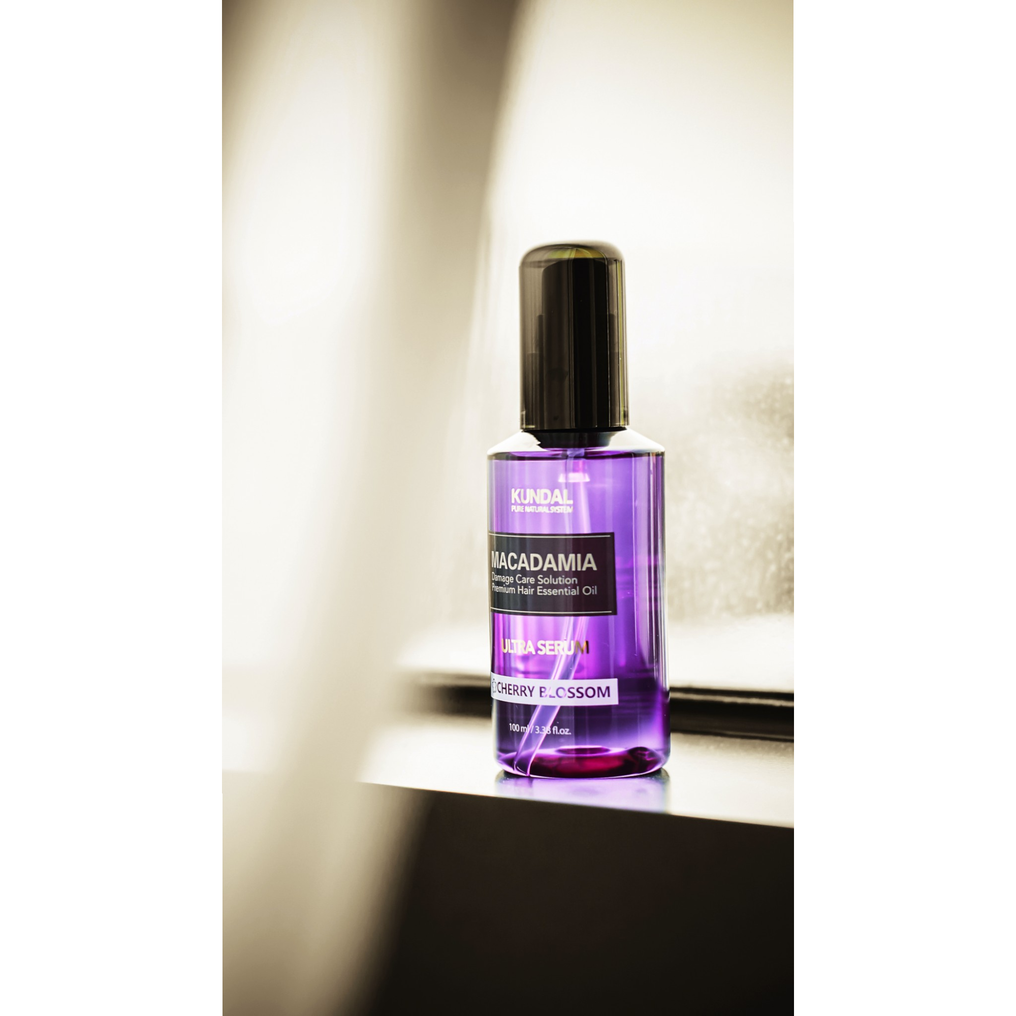 KUNDAL MACADAMIA ULTRA HAIR SERUM Intensywnie regenerujące serum do włosów Cherry Blossom 100 ml #2