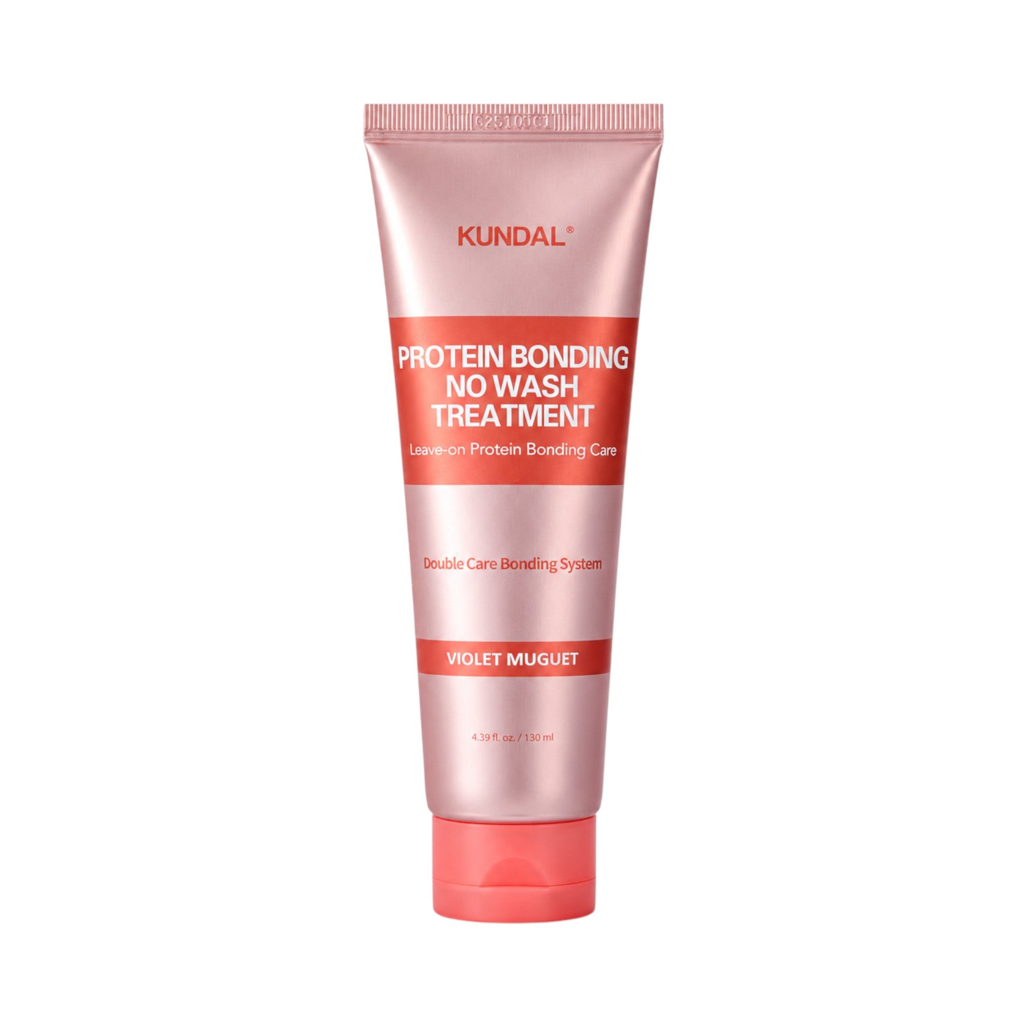 KUNDAL PROTEIN BONDING NO WASH Trattamento rinforzante intensivo senza risciacquo Violet Muguet 130 ml