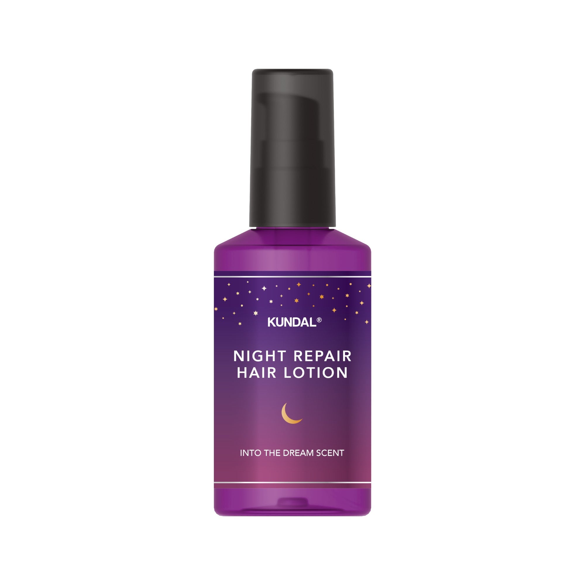 KUNDAL NIGHT REPAIR Lozione per capelli che sostiene la loro condizione durante la rigenerazione notturna Into The Dream 100 ml