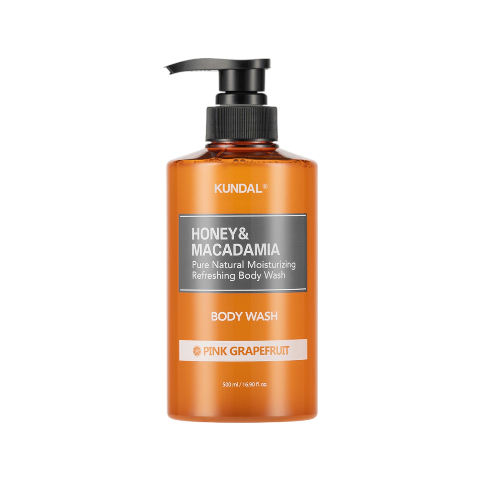 KUNDAL MIELE E MACADAMIA Gel detergente corpo rinfrescante al pompelmo 500 ml