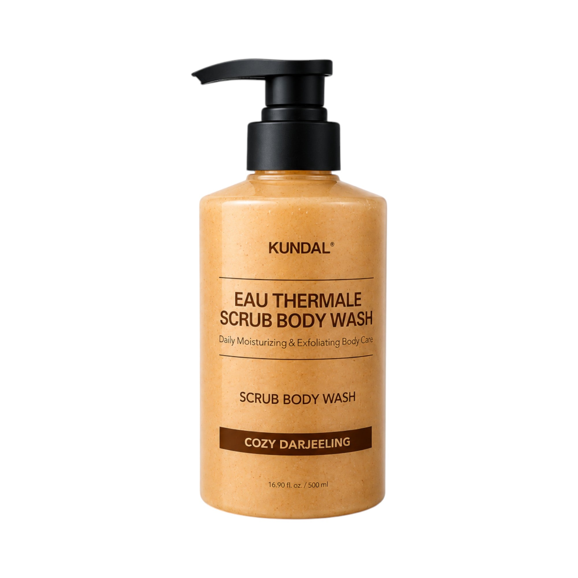KUNDAL EAU THERMALE SCRUB BODY WASH Gel doccia peeling Cosy Darjelin 500 ml