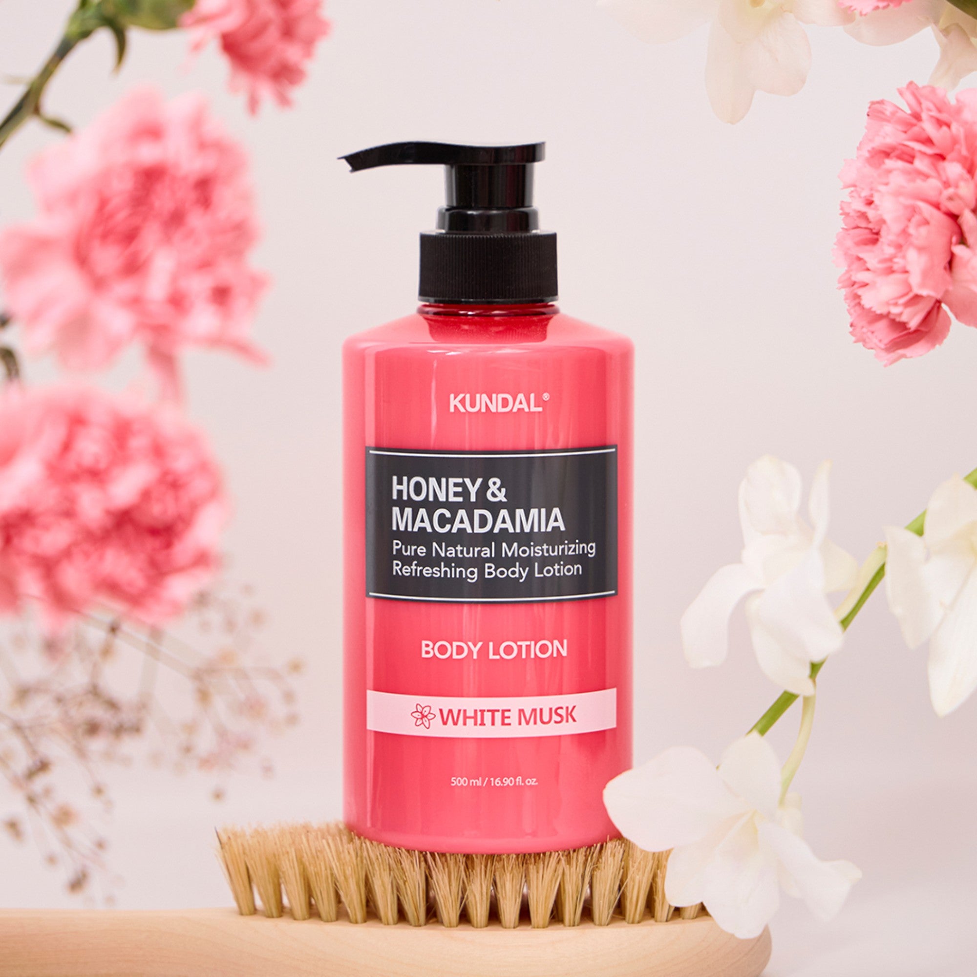 KUNDAL HONEY & MACADAMIA Nawilżający balsam do ciała White Musk 500 ml #2