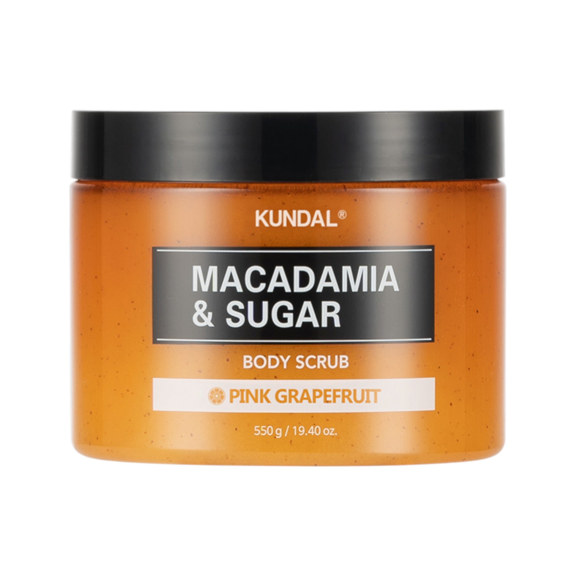 KUNDAL SCRUB CORPO MACADAMIA E ZUCCHERO Scrub corpo allo zucchero e pompelmo rosa 550 g