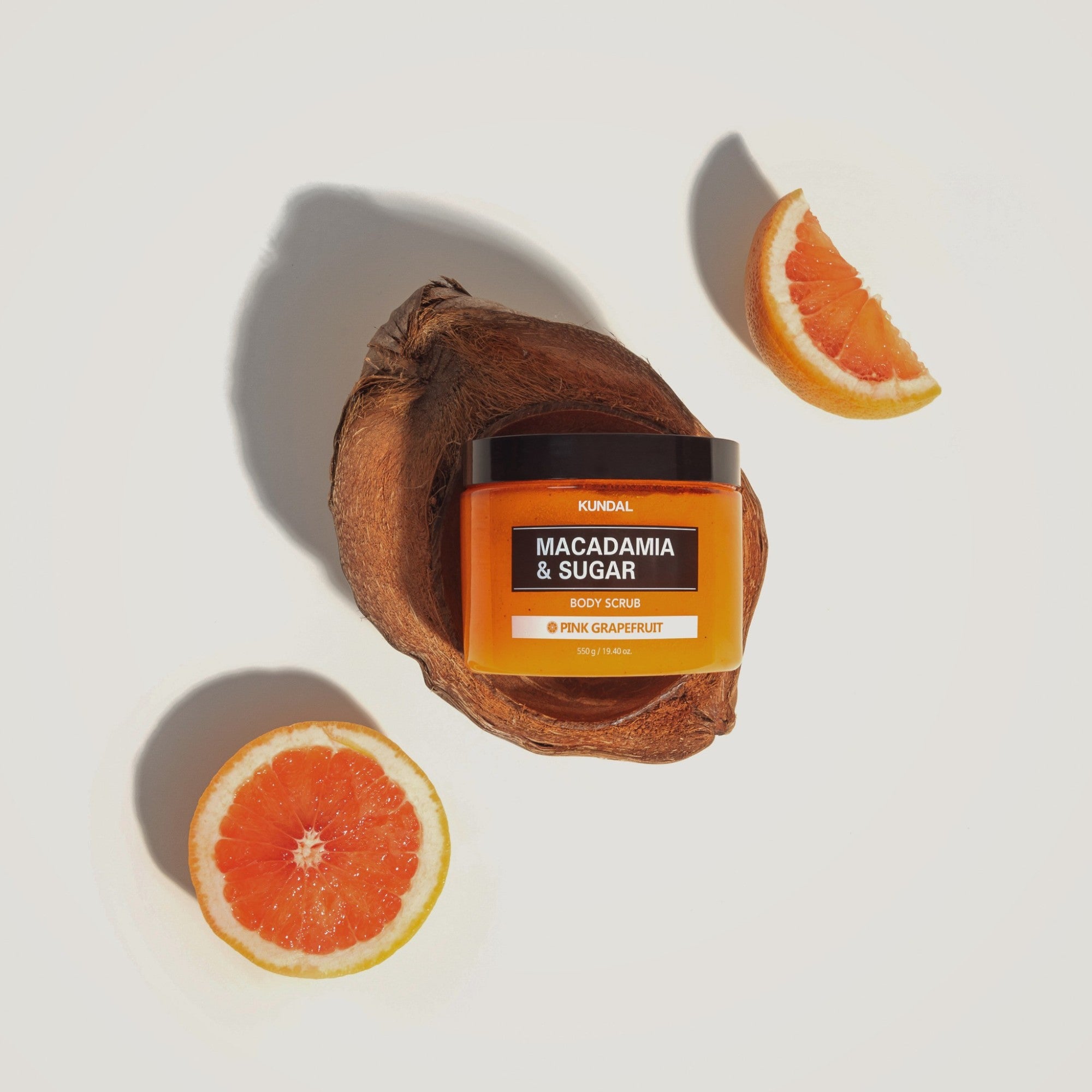 KUNDAL MACADAMIA & SUGAR BODY SCRUB Cukrowy peeling do ciała Pink Grapefruit 550 g #2