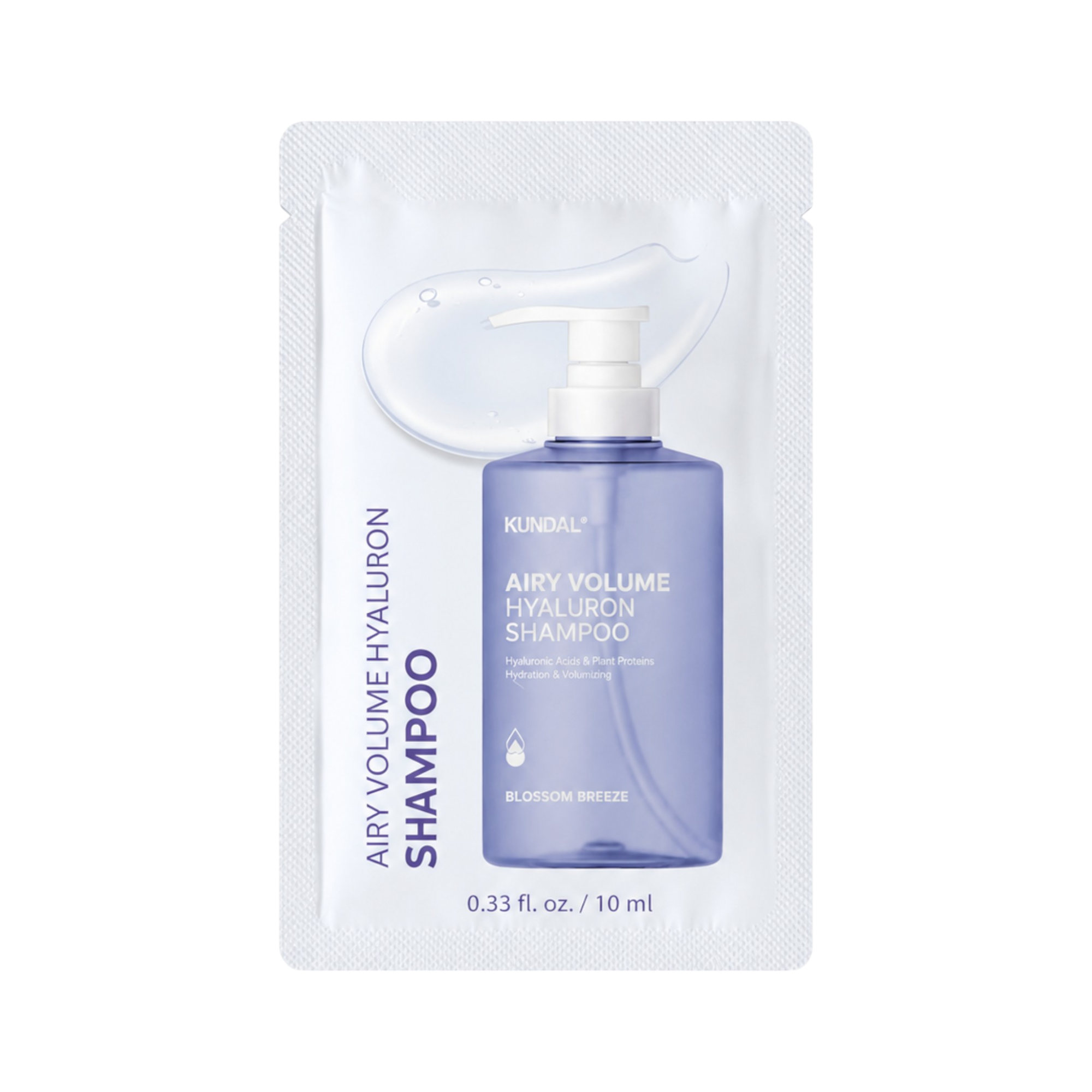 KUNDAL AIRY VOLUME Blossom Breeze set di bustine volumizzanti per la cura dei capelli 2 x 10 ml #4