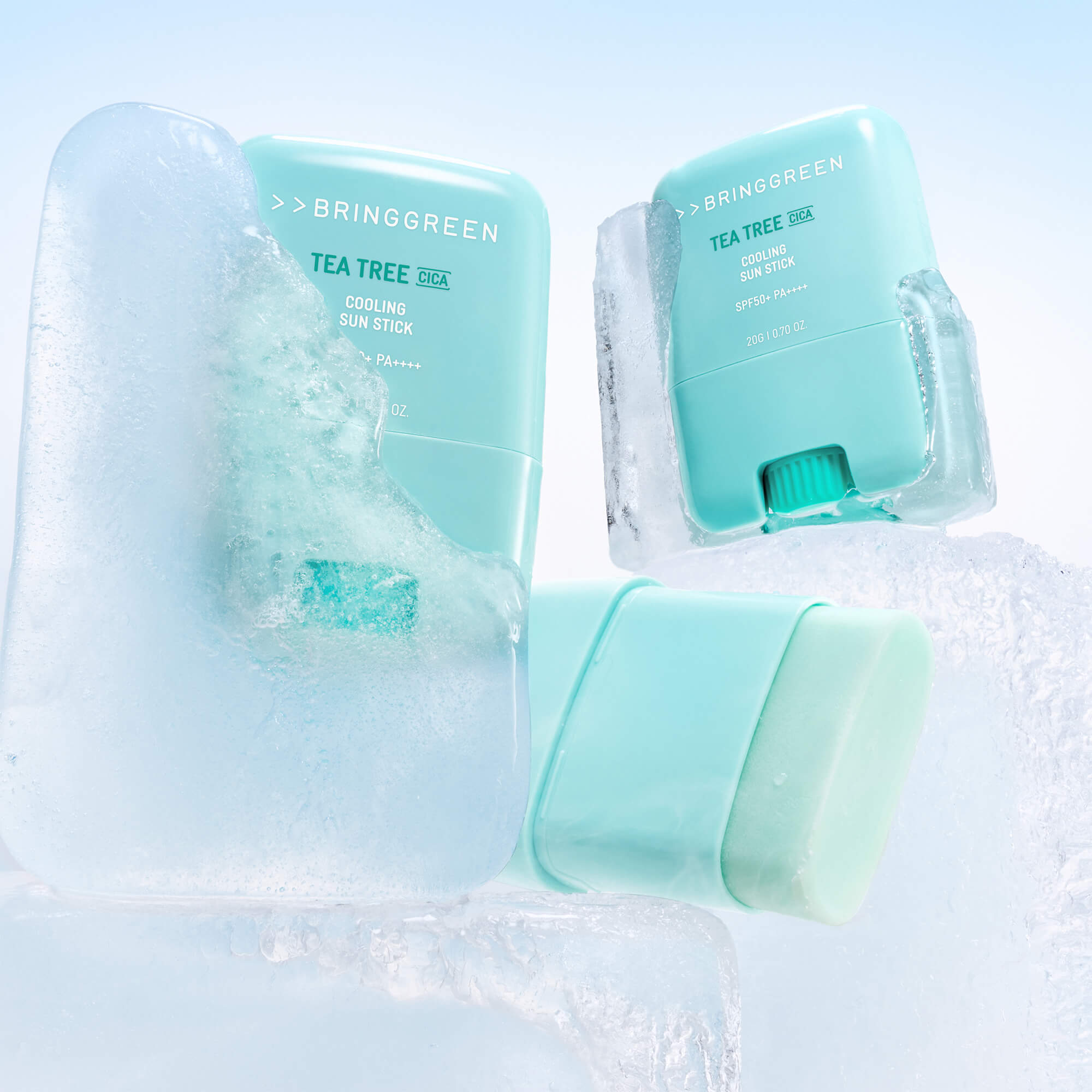 BRINGGREEN Tea Tree Cica Cooling Sun Stick SPF50+ PA++++ – Kühlender Sonnenschutzstift, 20 g #8