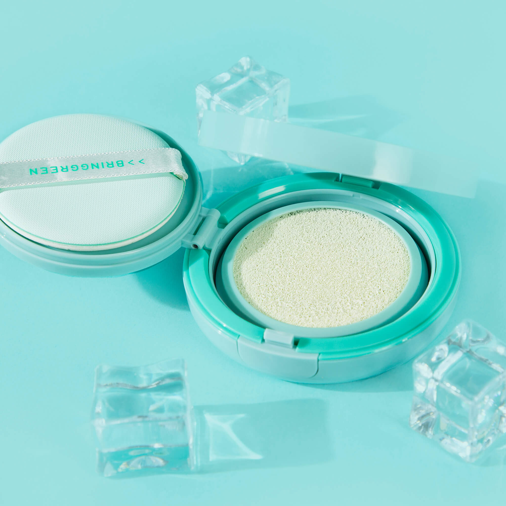 BRINGGREEN Tea Tree Cica Tone-up Sun Cushion SPF50+ PA++++ – Mineralisches Sonnenschutzkissen mit aufhellender Wirkung, 15 g #6