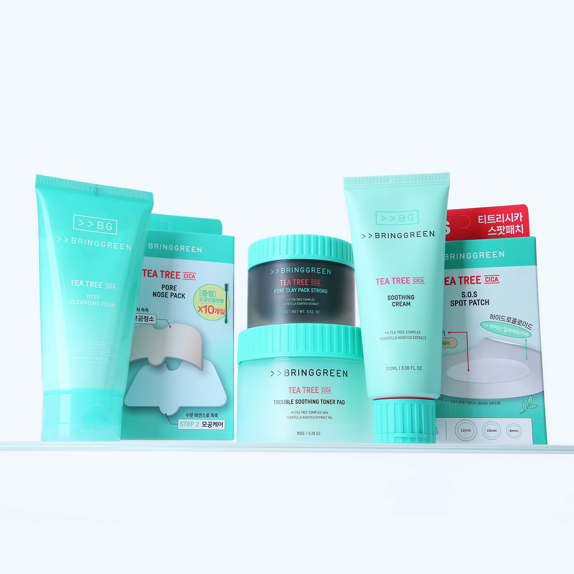 BRINGGREEN Tea Tree Cica S.O.S Spot Patch – S.O.S. Fleckenpflaster für Unebenheiten mit Teebaum und Cica, 100 Stück. #3