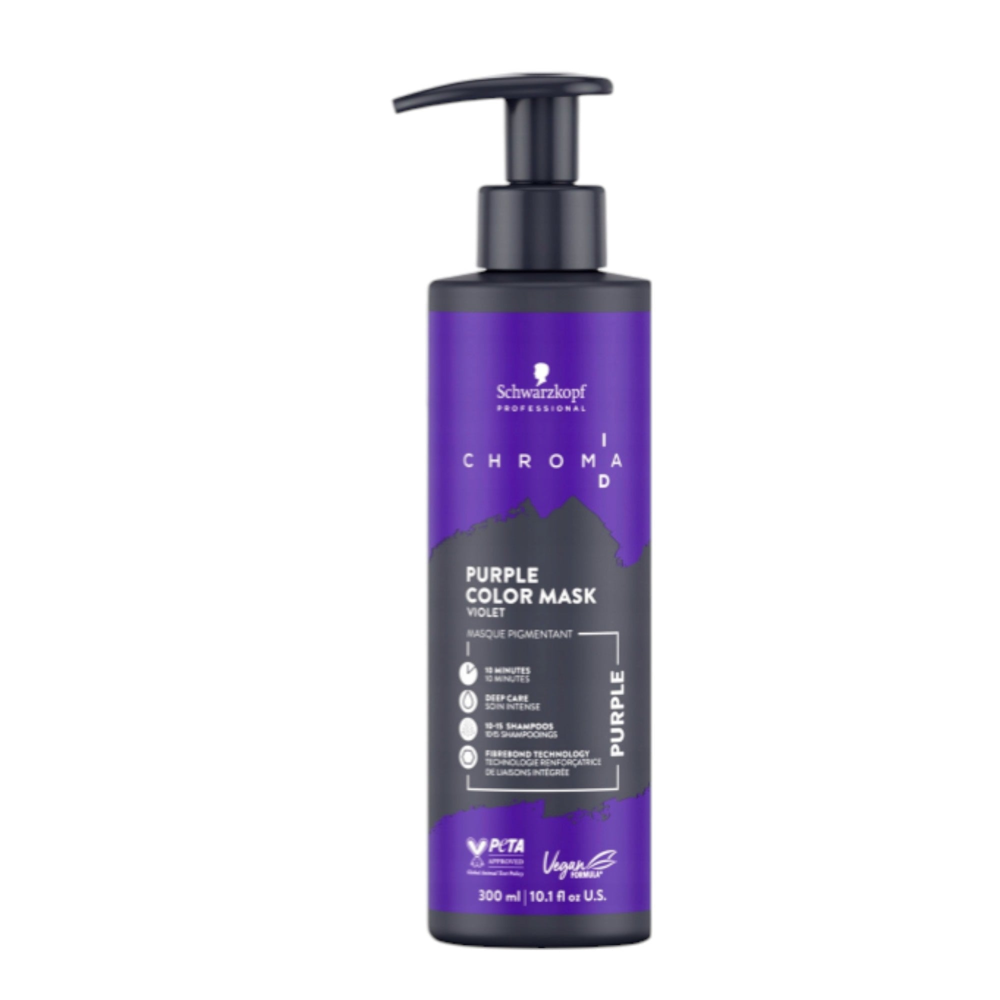 SCHWARZKOPF PROFESSIONAL CHROMA ID BONDING Maska koloryzująca odświeżająca kolor włosów 300 ml #12